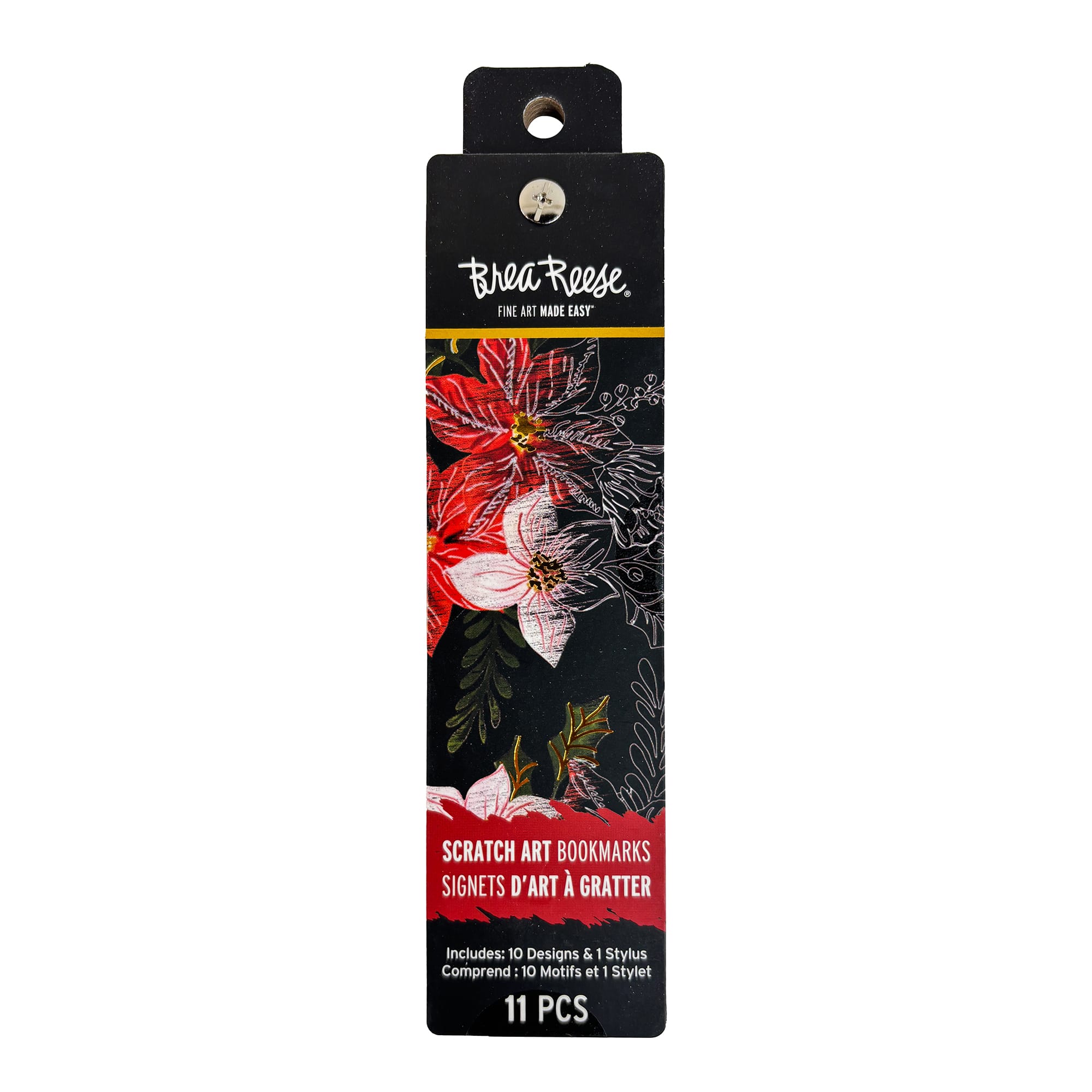 Brea Reese&#x2122; Classic Holiday Scratch Art Bookmarks