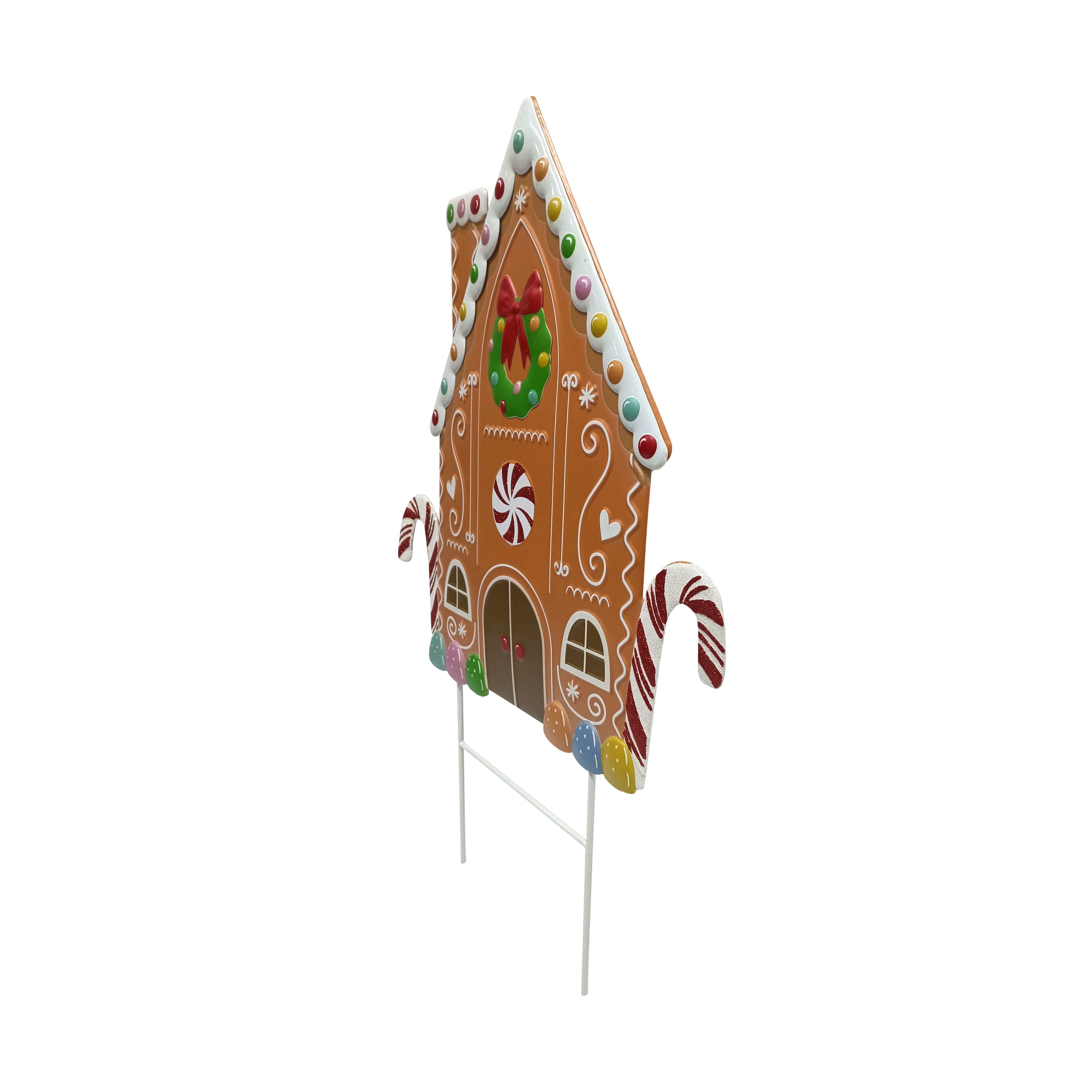 2ft. Gingerbread House Yard Stake by Ashland&#xAE;