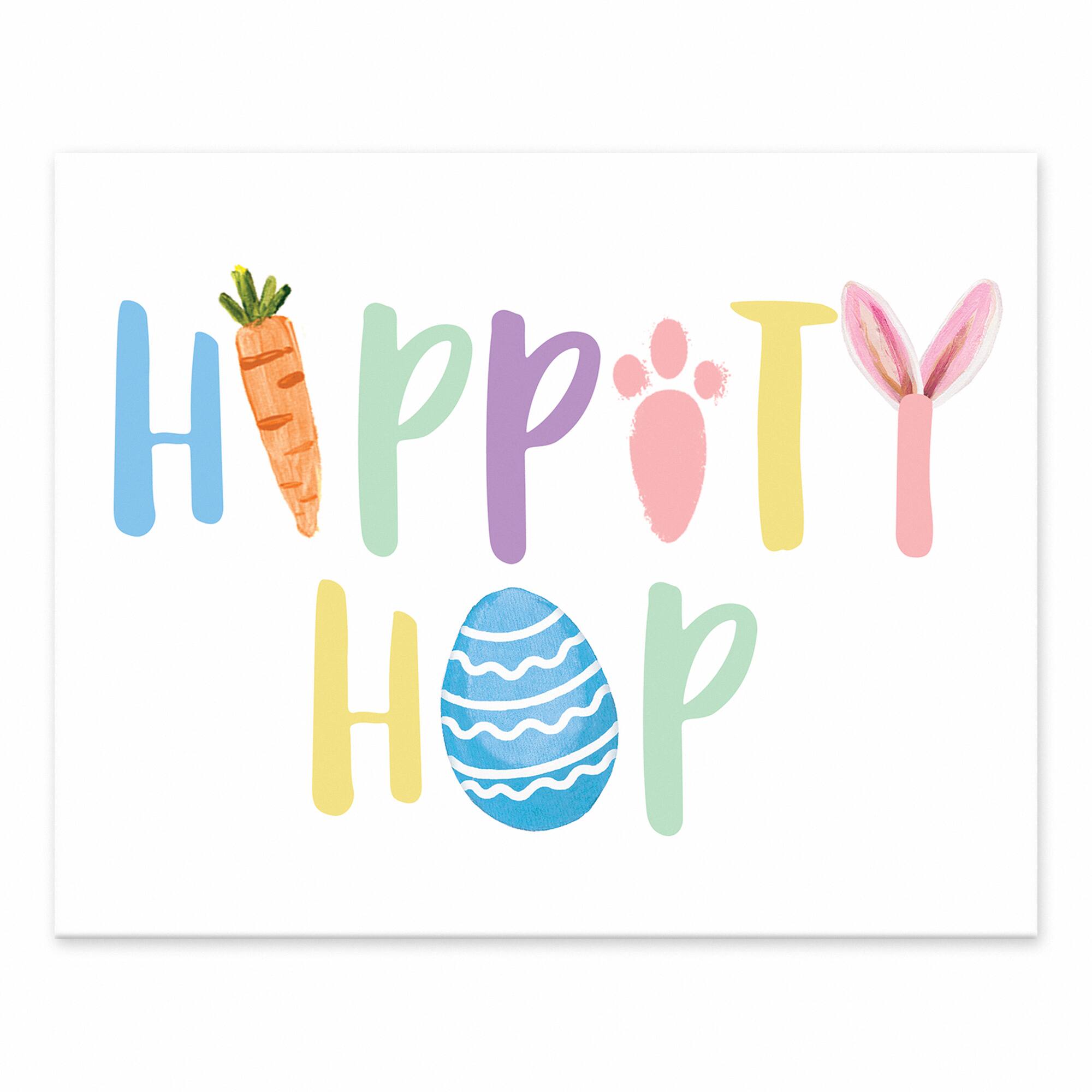 Hippity Hop 10" x 8" Tabletop Canvas