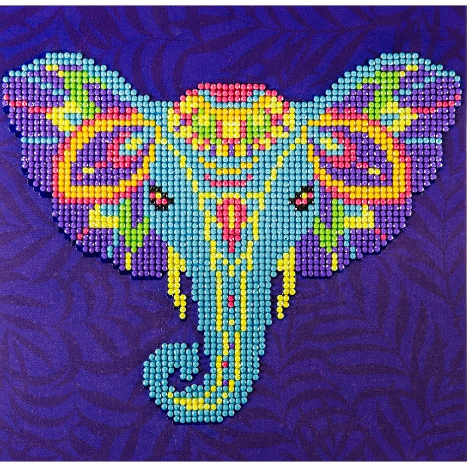 Diamond Art Beginner Elephant Kit