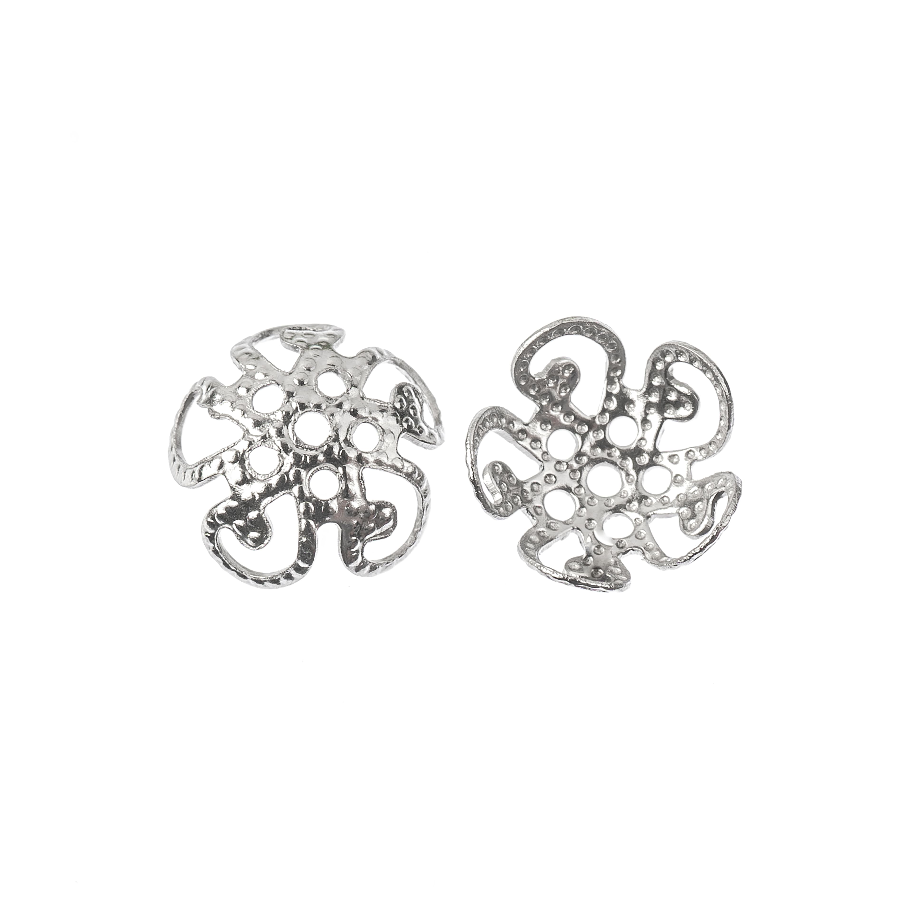 8mm Metal Bead Caps, 24ct. by Bead Landing™