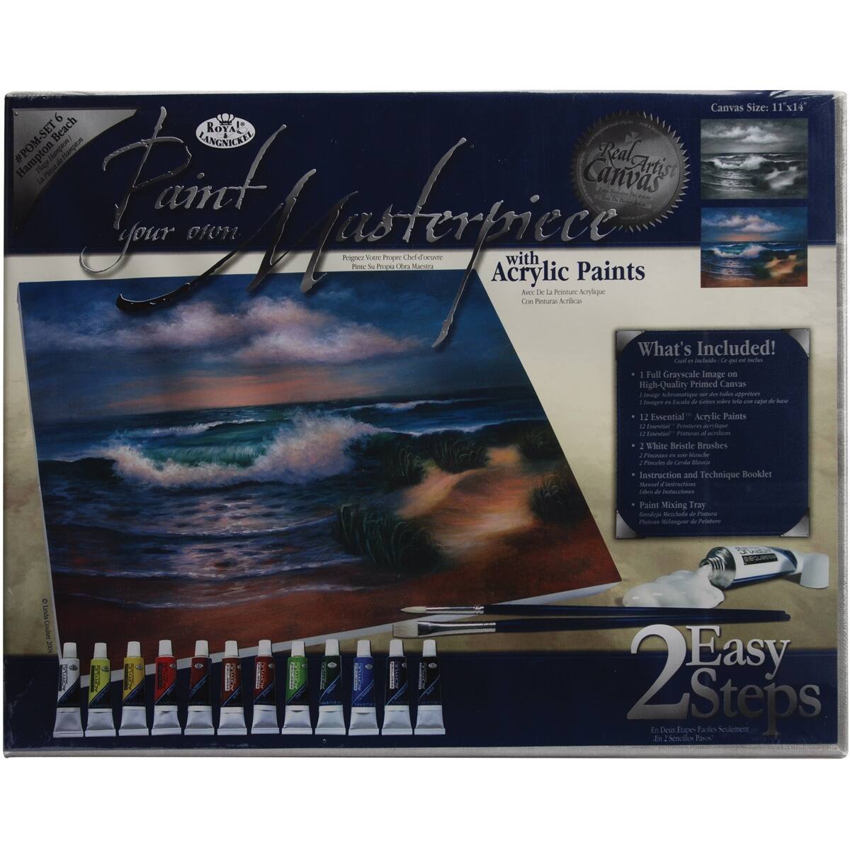 Royal & Langnickel® Hampton Beach PaintYourOwnMasterpiece Kit Michaels