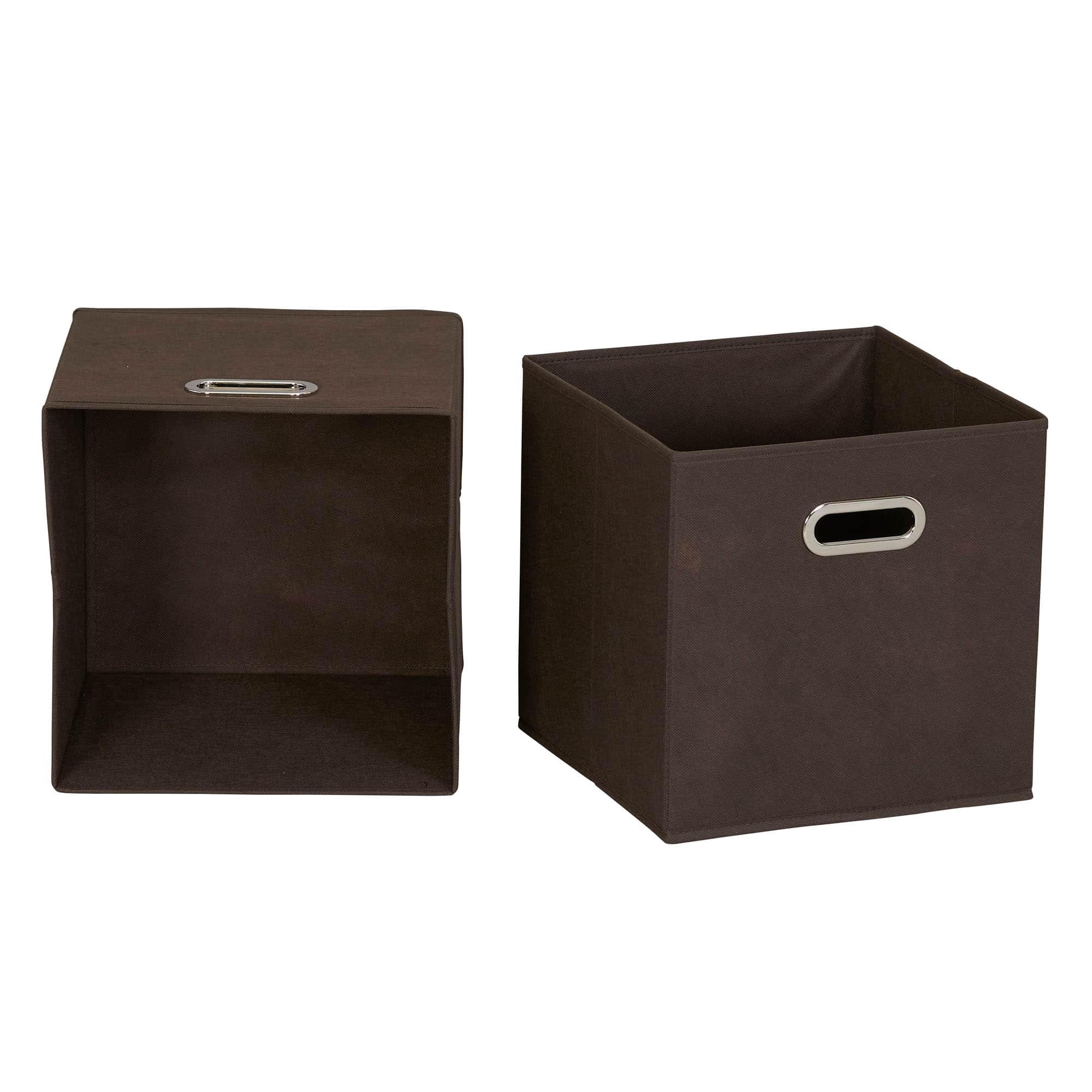 6 Pack Household Essentials 11" Fabric Storage Bins