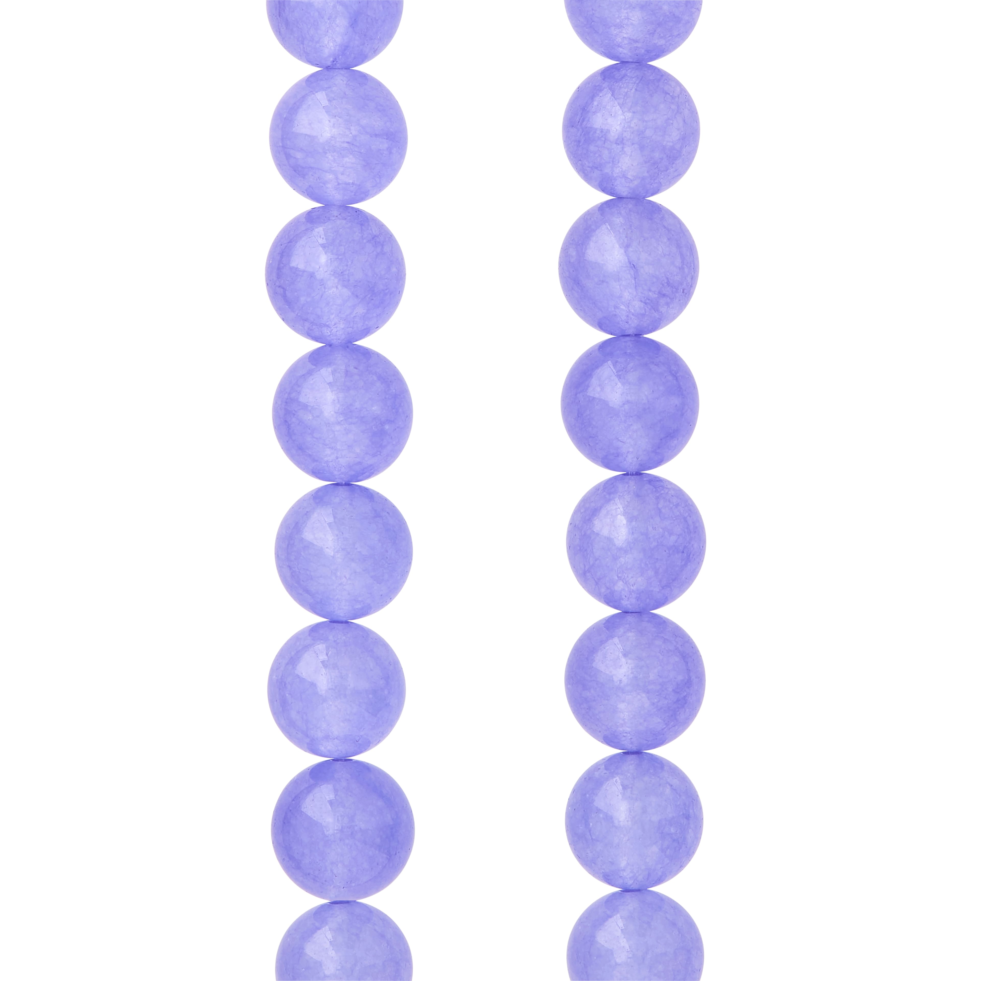 Lavender Quartz Round Beads, 10mm by Bead Landing™