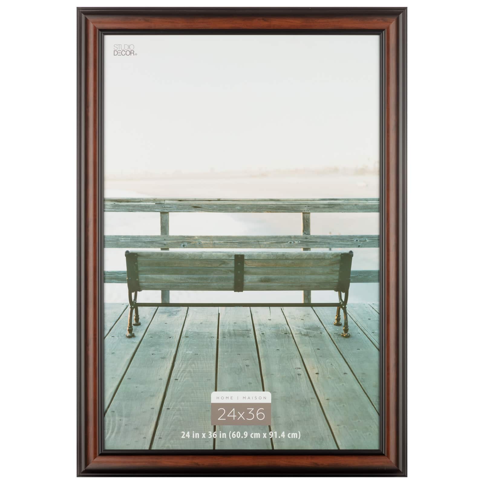 Home Brown & Black Wood Grain Frame by Studio Décor®
