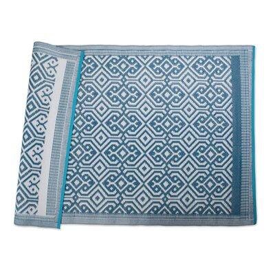 DII® Blue Moroccan Outdoor Rug, 4ft. x 6ft. | Michaels