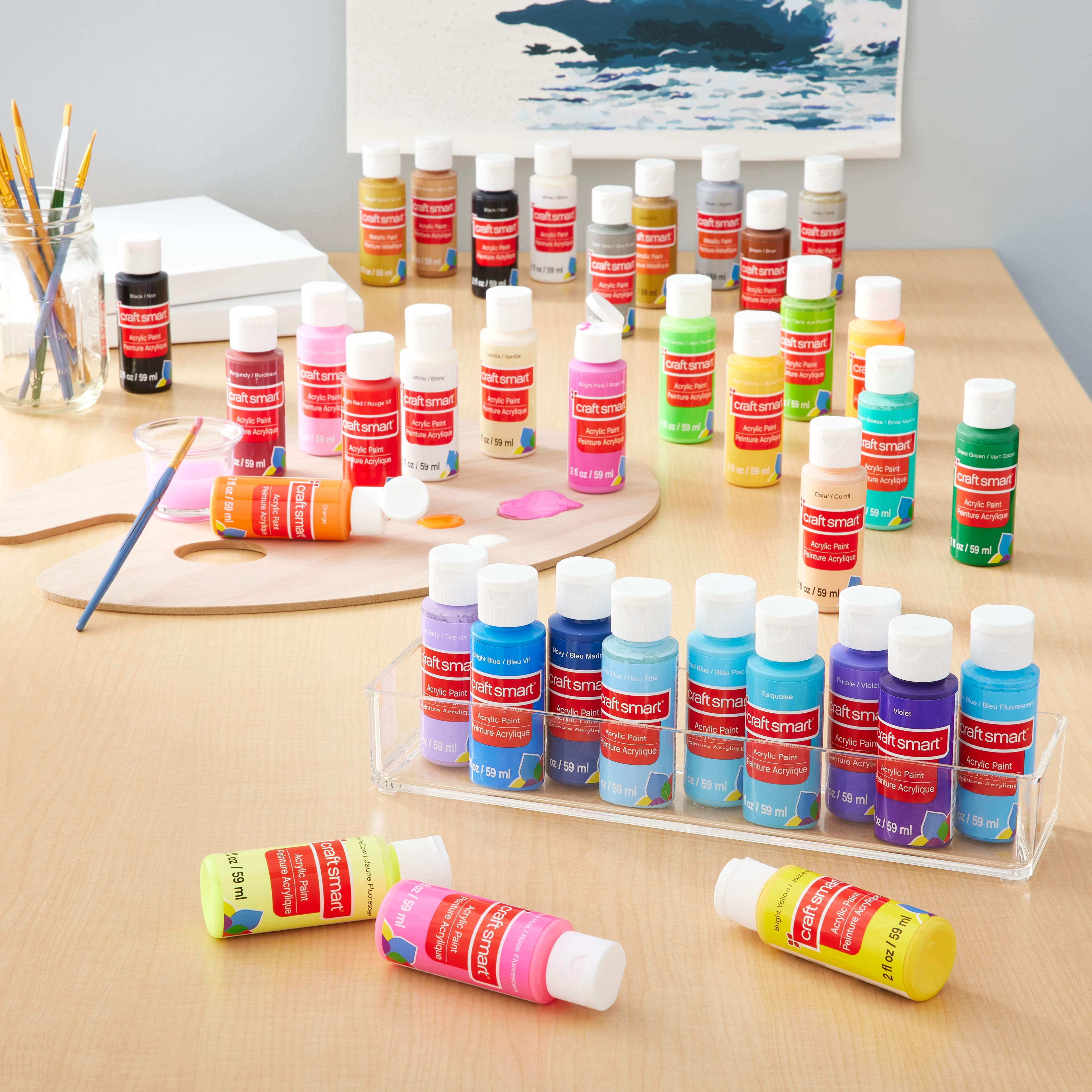 8 Packs: 36 ct. (288 total) Essential Paint Value Set by Craft Smart®