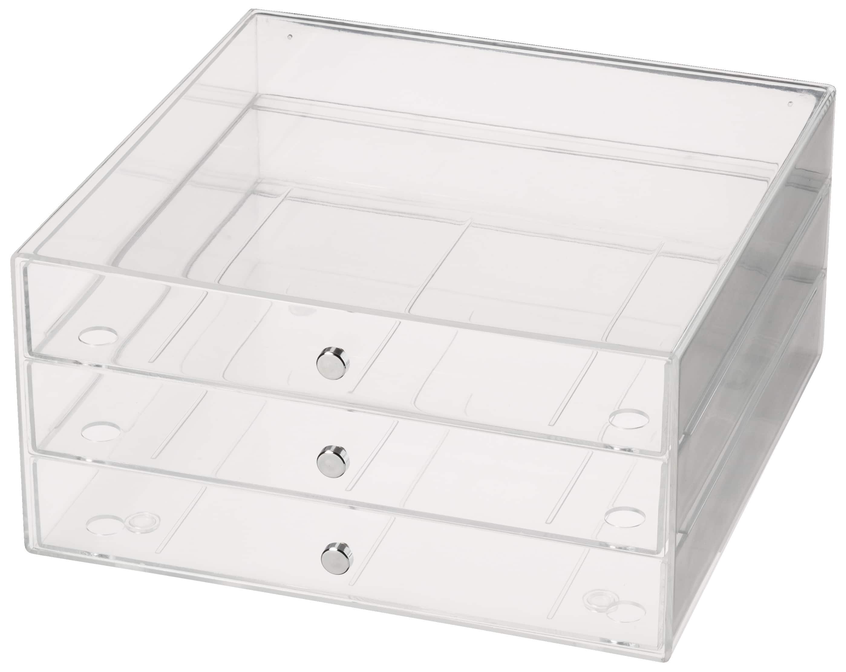 Clear 3 Drawer Organizer By Simply Tidy Michaels