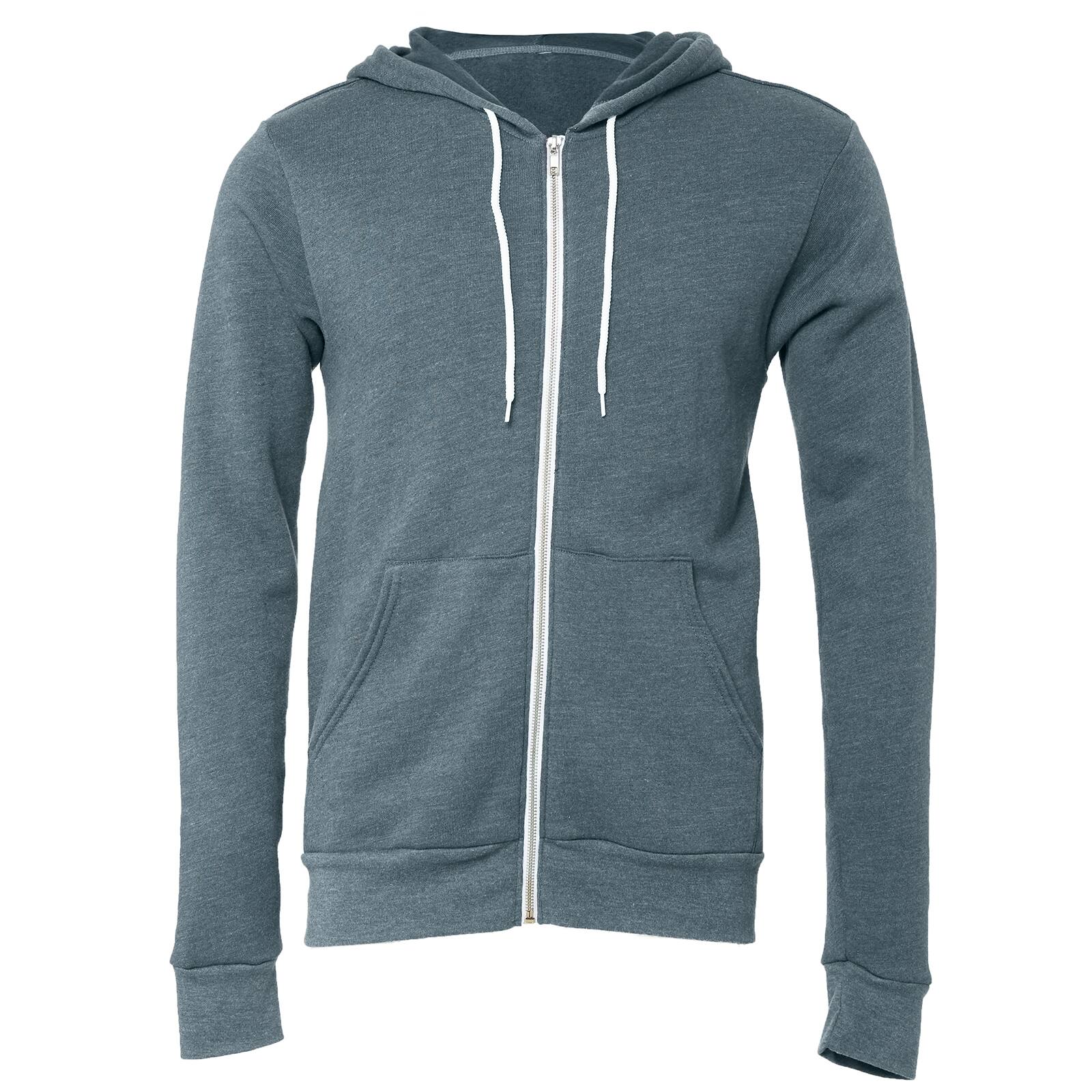 BELLA+CANVAS&#xAE; Fleece Full-Zip Adult Unisex Hoodie