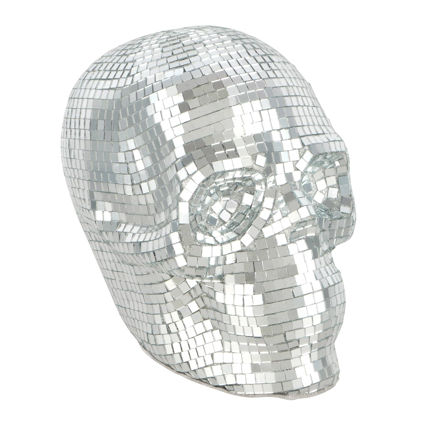 6.5&#x22; Disco Ball Skull Tabletop D&#xE9;cor by Ashland&#xAE;