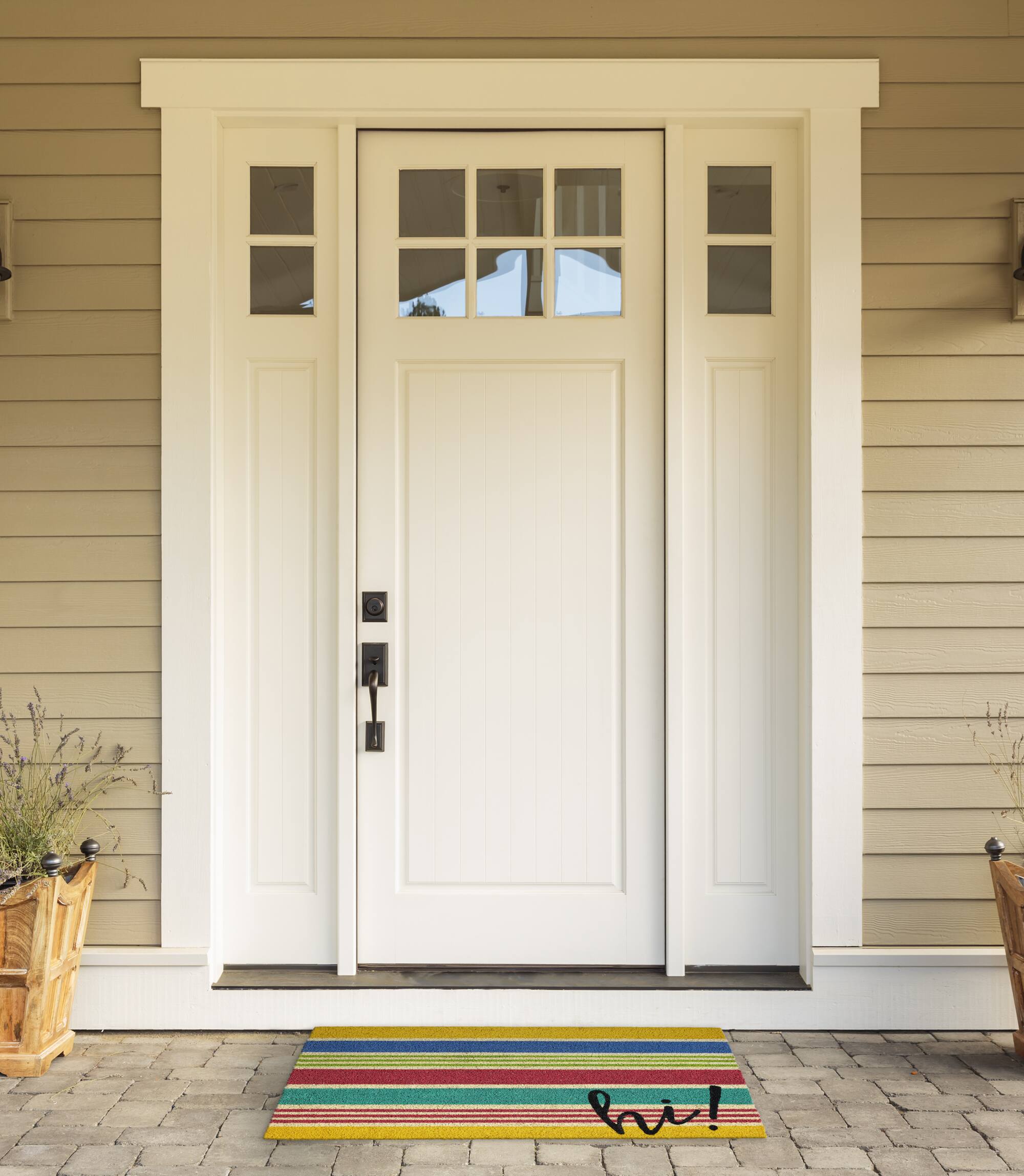 DII&#xAE; Hi! Stripes Doormat