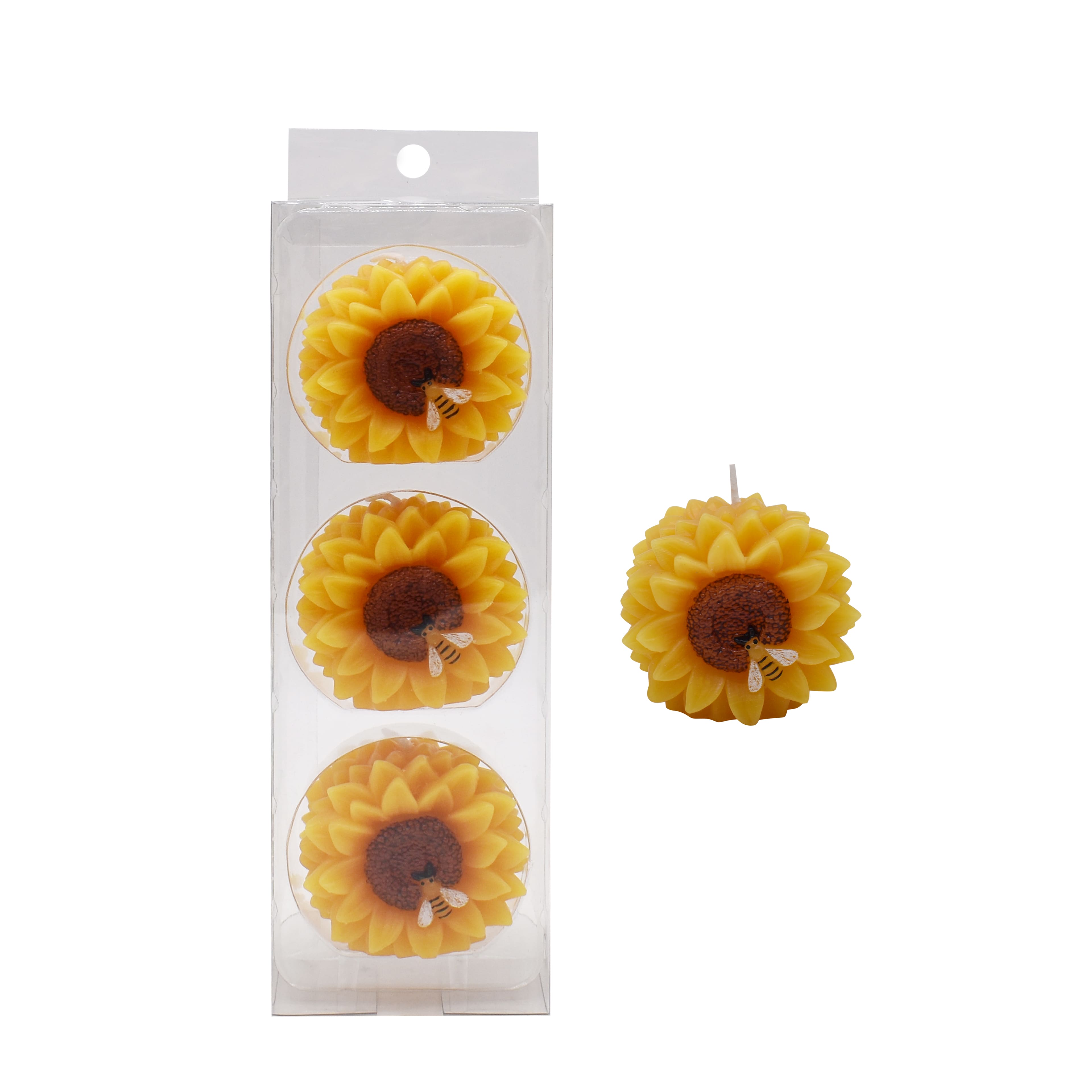 1.75&#x22; Sunflower Votive Candles, 3ct. by Ashland&#xAE;