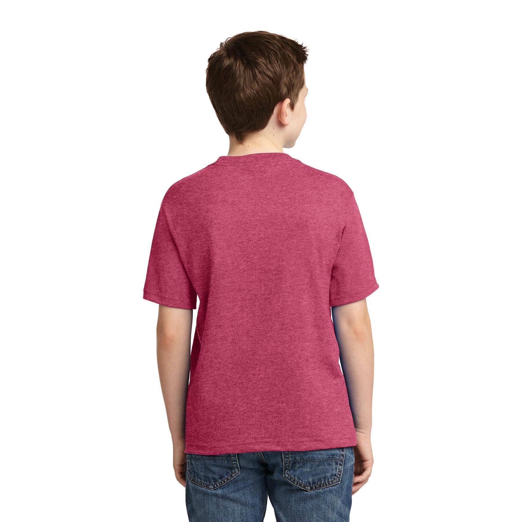 JERZEES® Dri-Power® Heathered Youth 50/50 Cotton/Poly T-Shirt