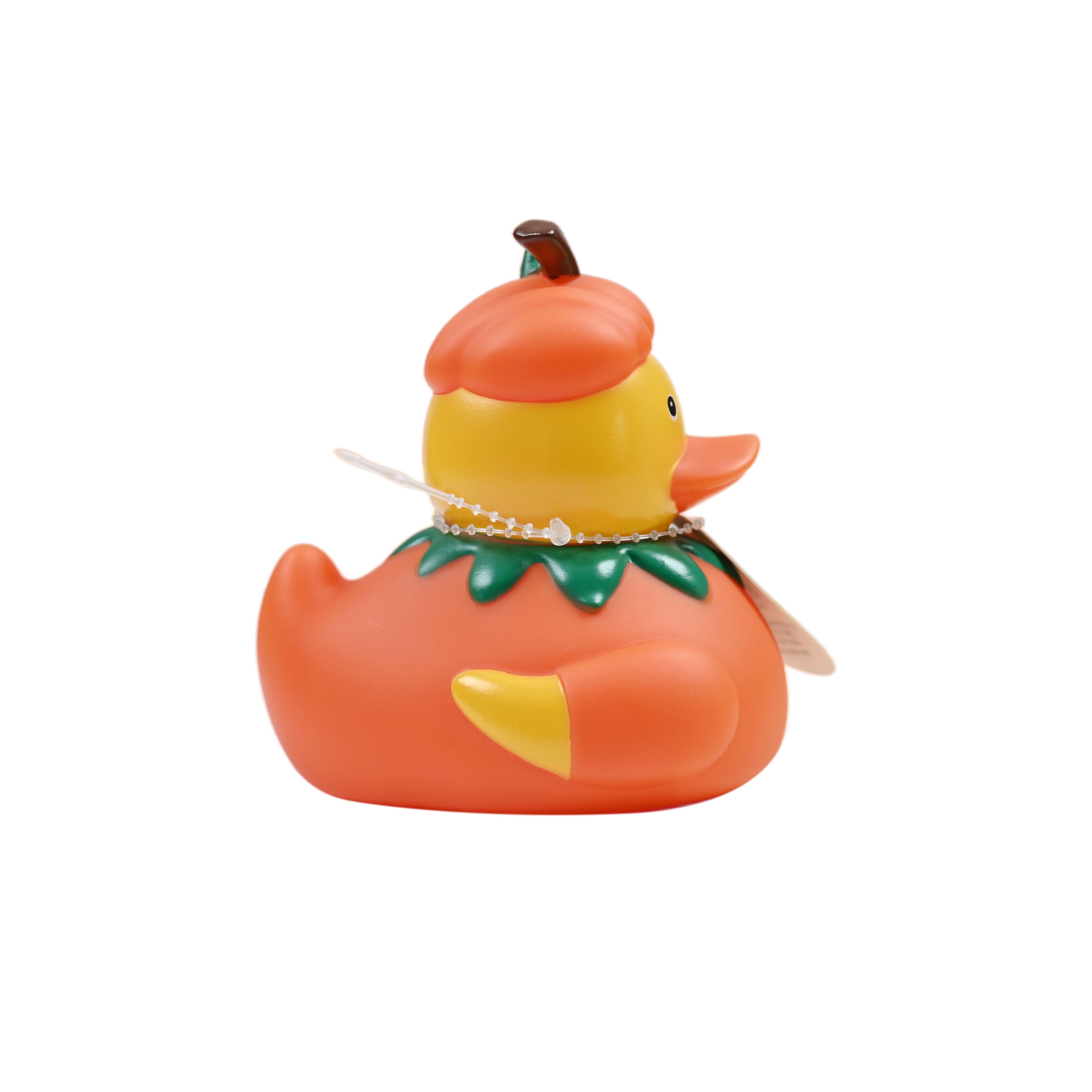 4&#x22; Pumpkin Rubber Duck by Creatology&#x2122;