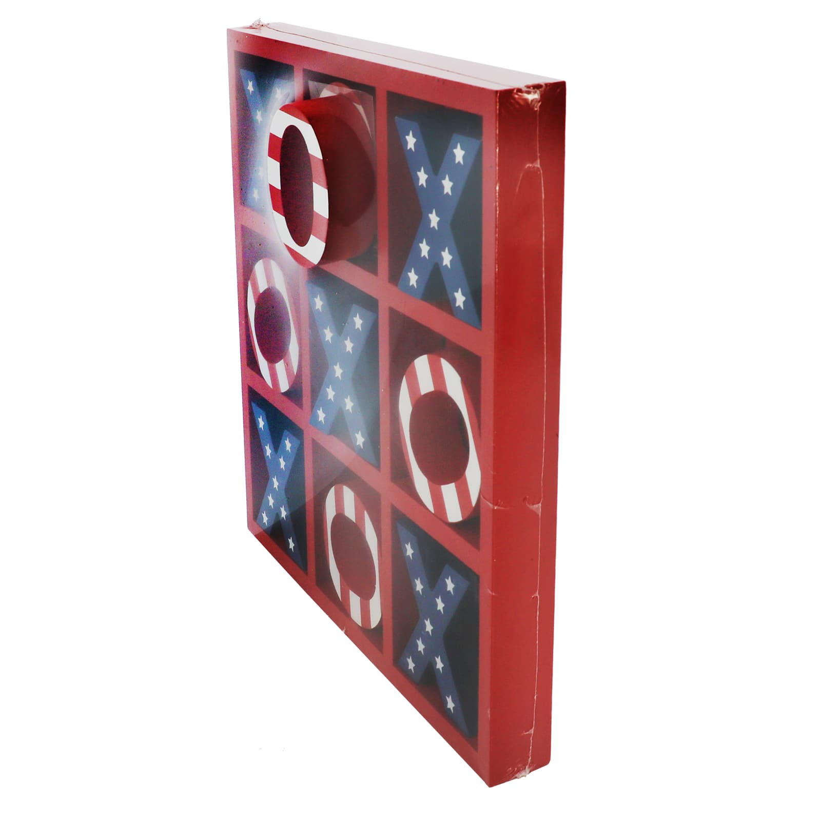 Red, White &#x26; Blue Tic-Tac-Toe Game by Celebrate It&#x2122;