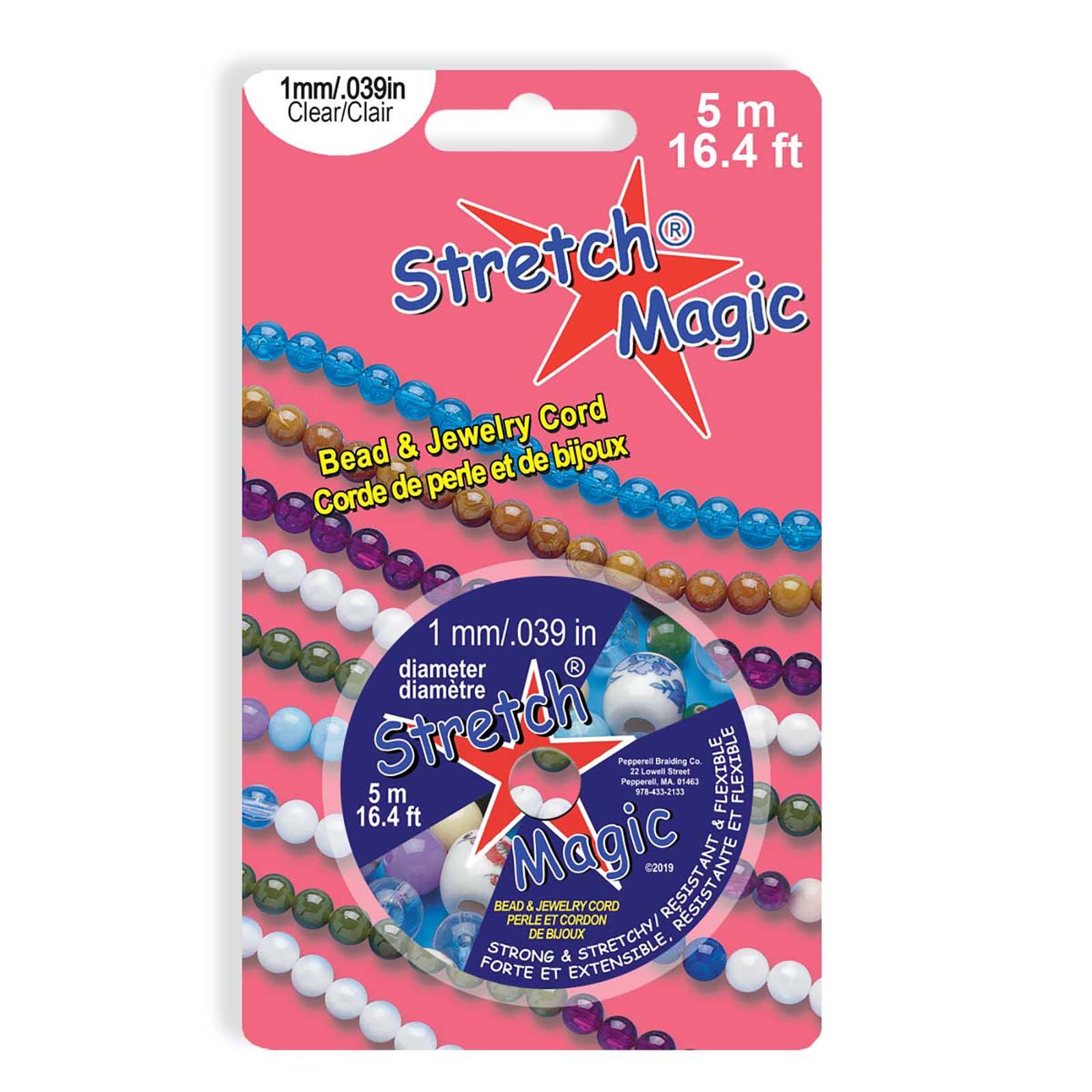 24 Pack: Stretch Magic® 1mm Clear Bead & Jewelry Cord