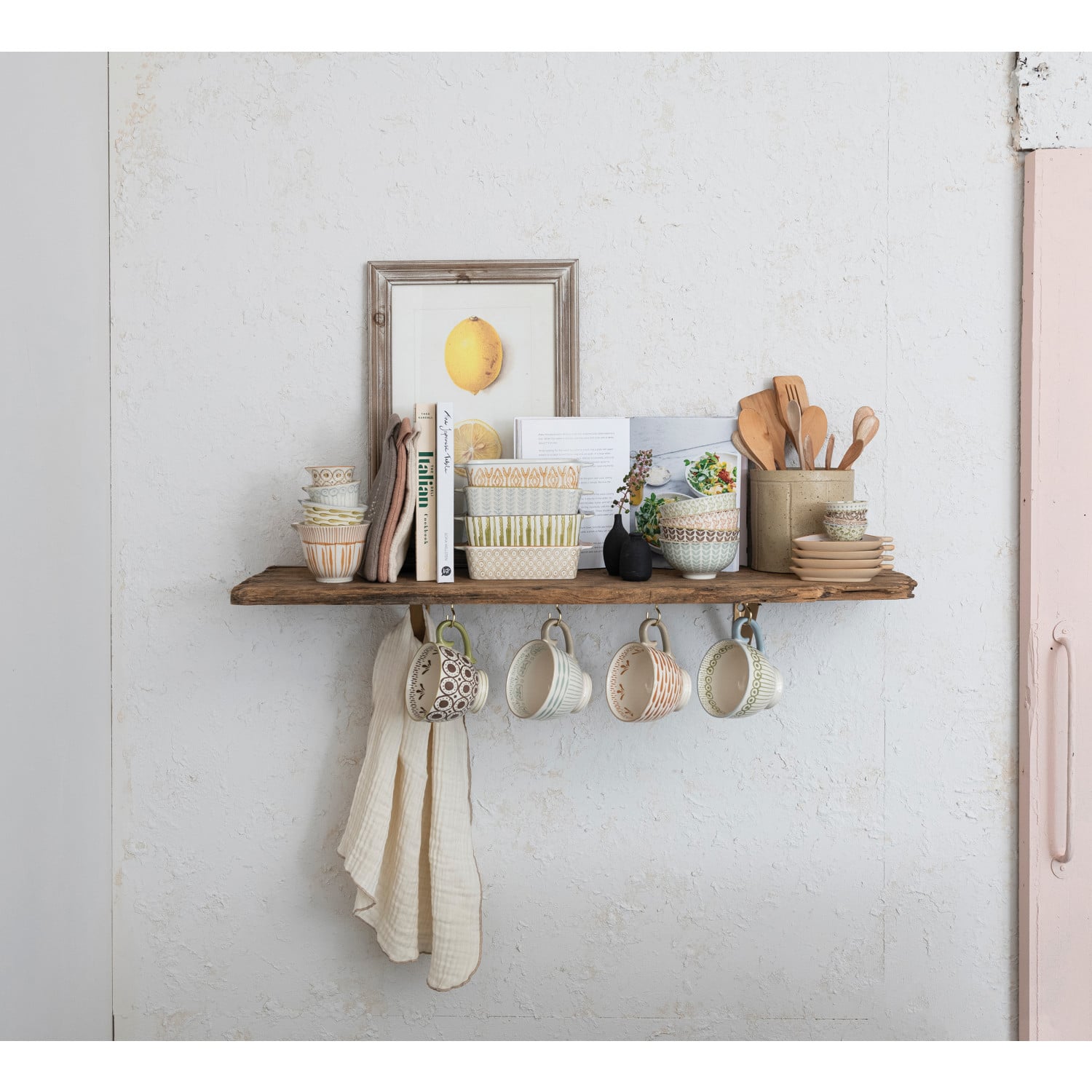 Hello Honey® Painted Patterns Stoneware Bowl Set