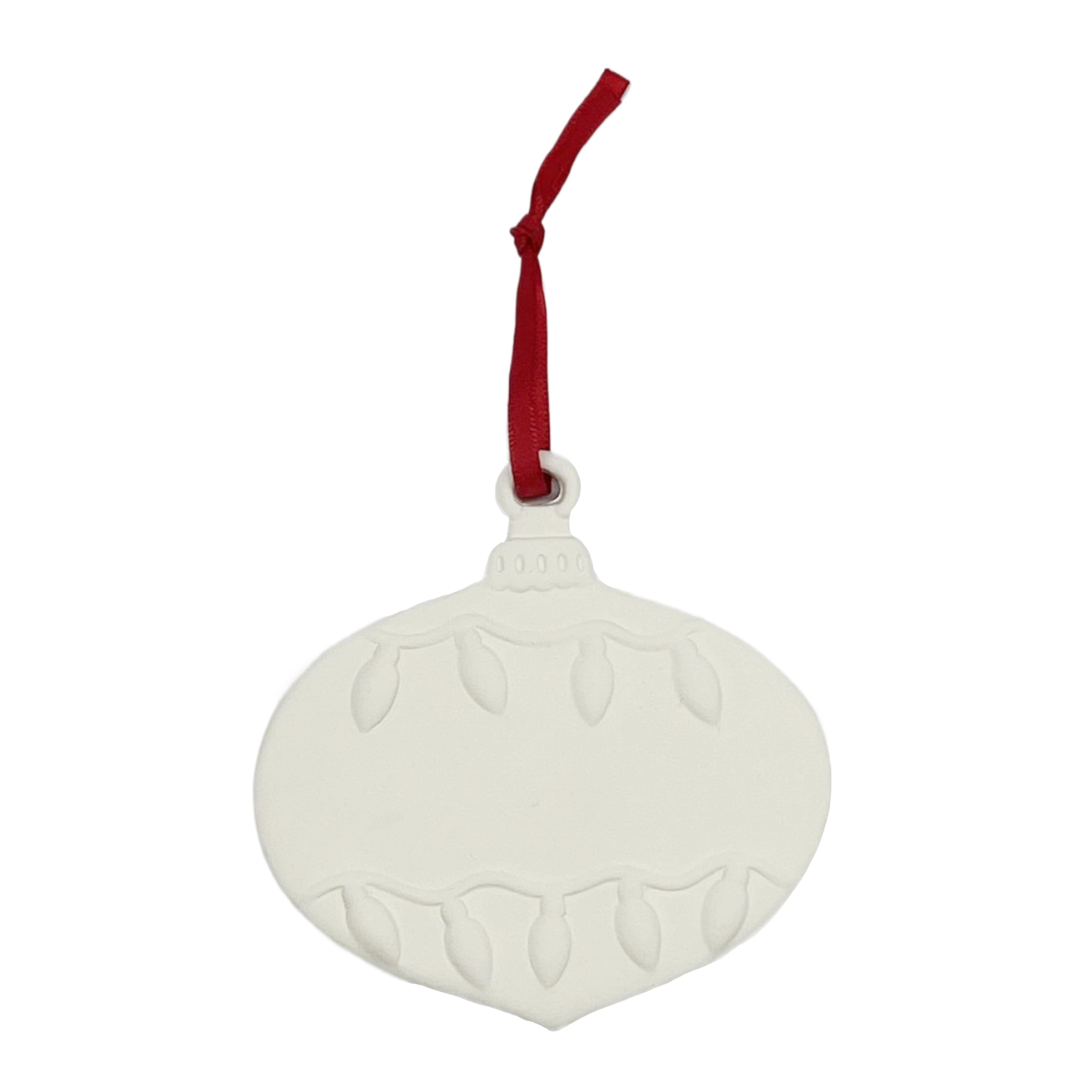 4&#x22; Onion with Lights DIY Ceramic Ornament by Ashland&#xAE;