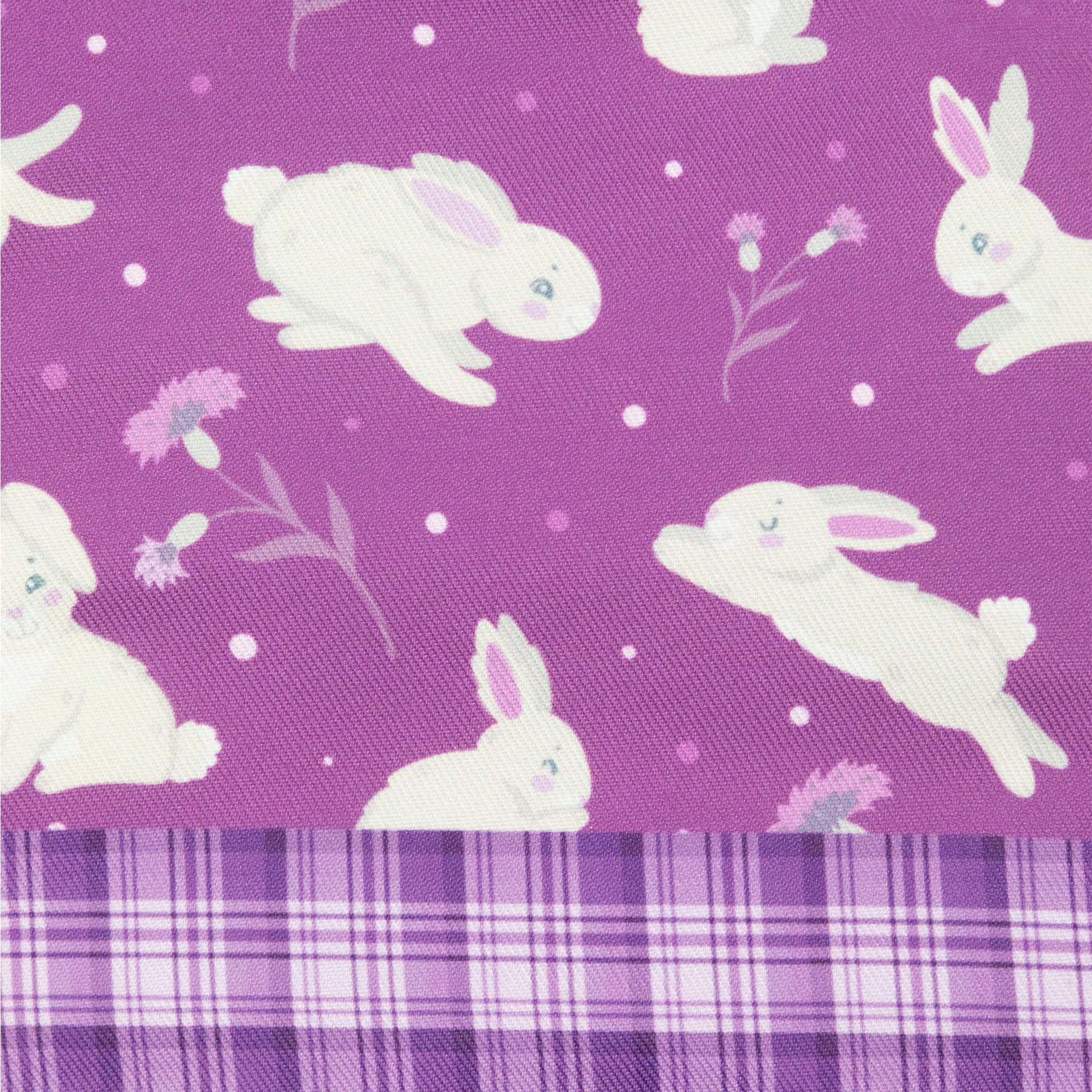 Purple Floral Easter Bunny Oven Mitts, 2ct.