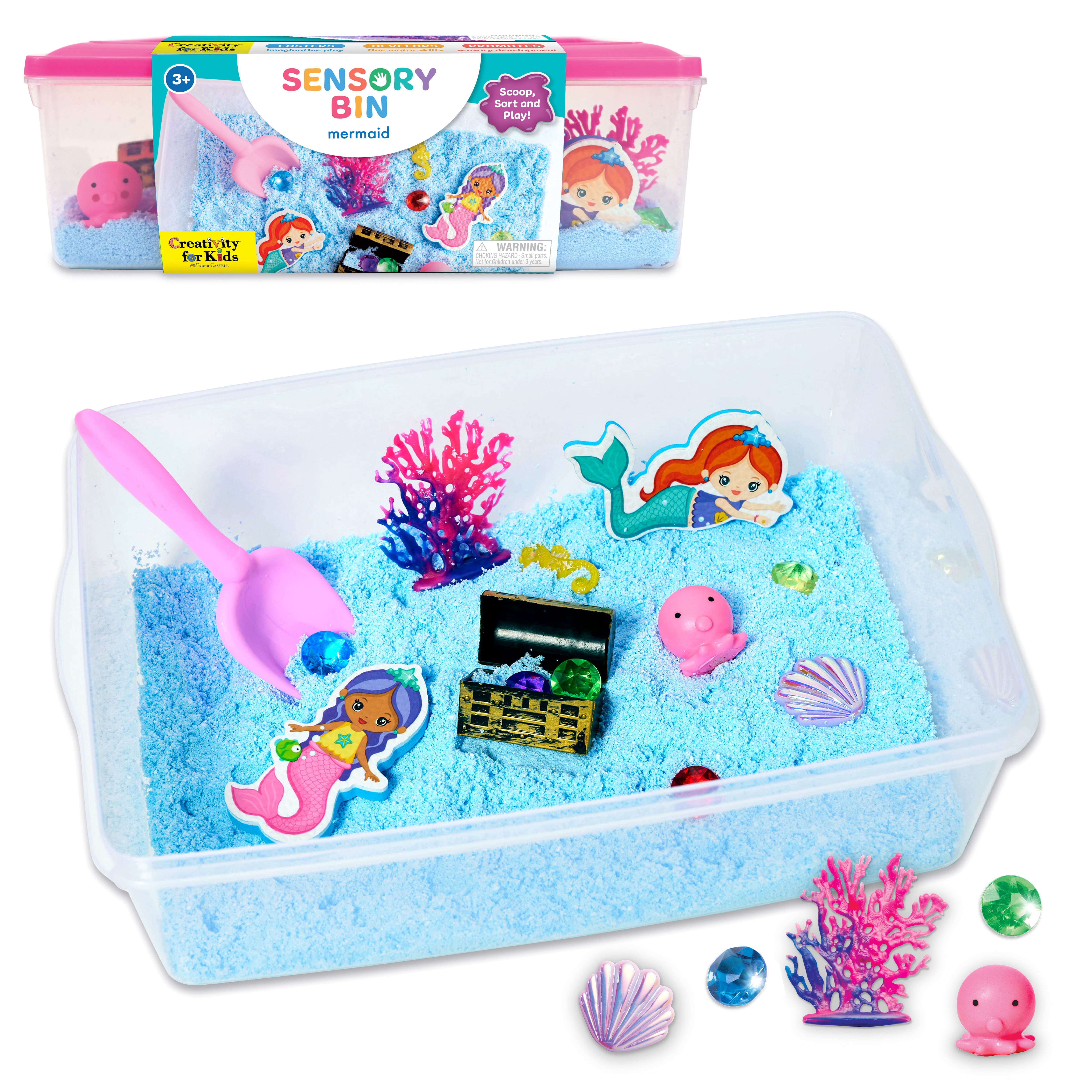 Creativity for Kids&#xAE; Mermaid Sensory Bin