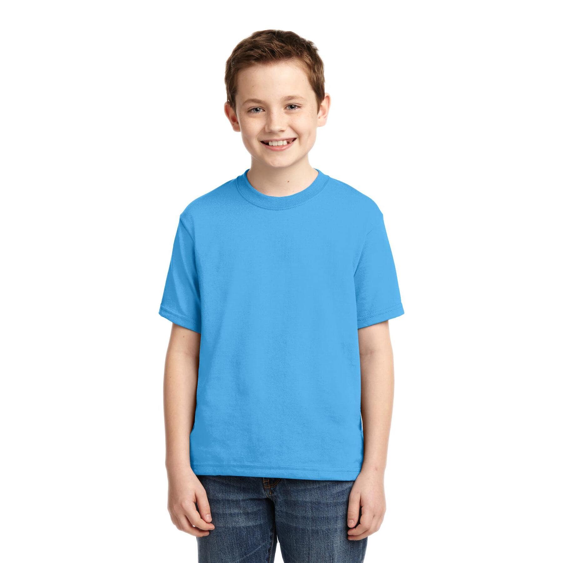 JERZEES® Dri-Power® Colors 50/50 Cotton/Poly Youth T-Shirt