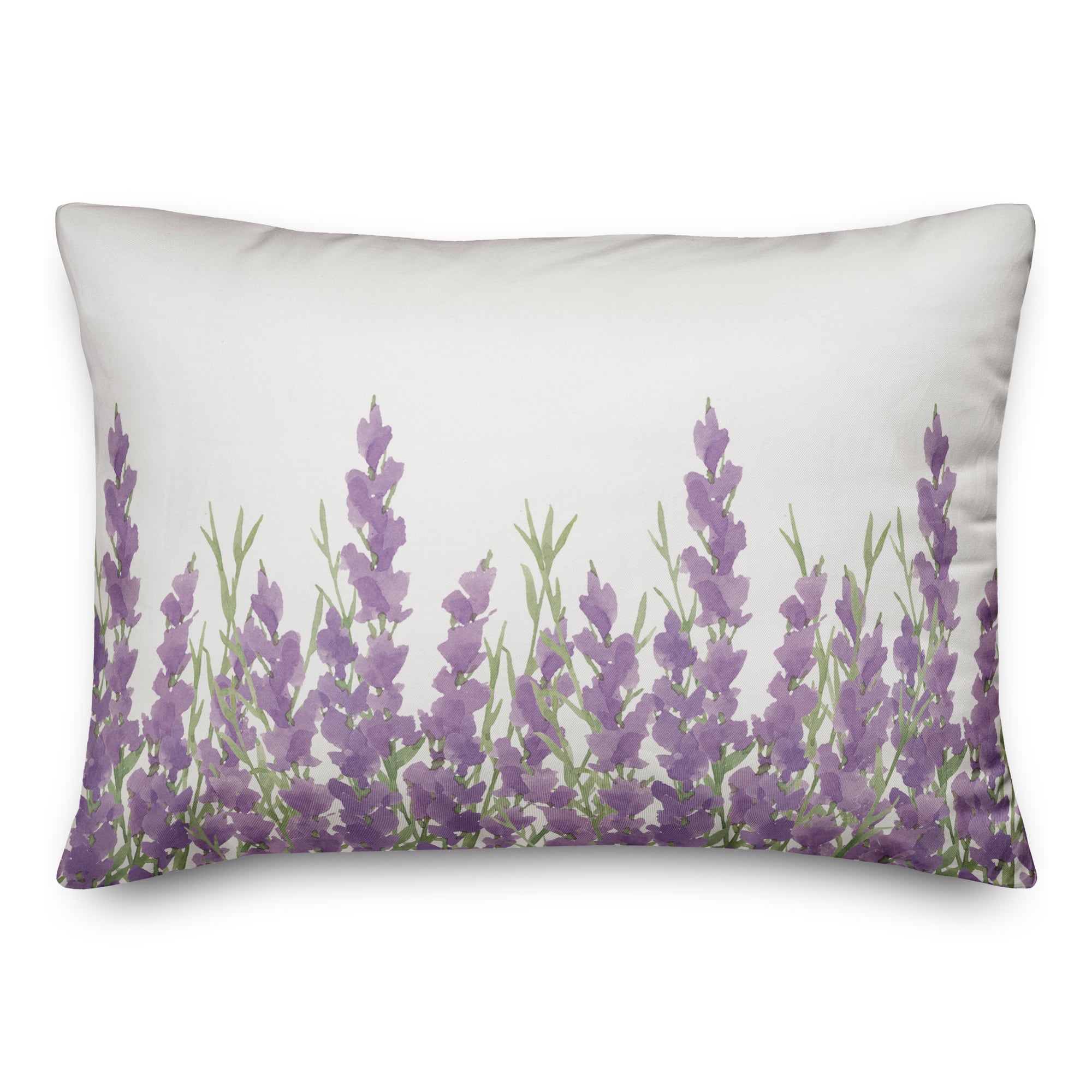 Bloom Where Planted Pattern 14&#x22; x 20&#x22; Throw Pillow