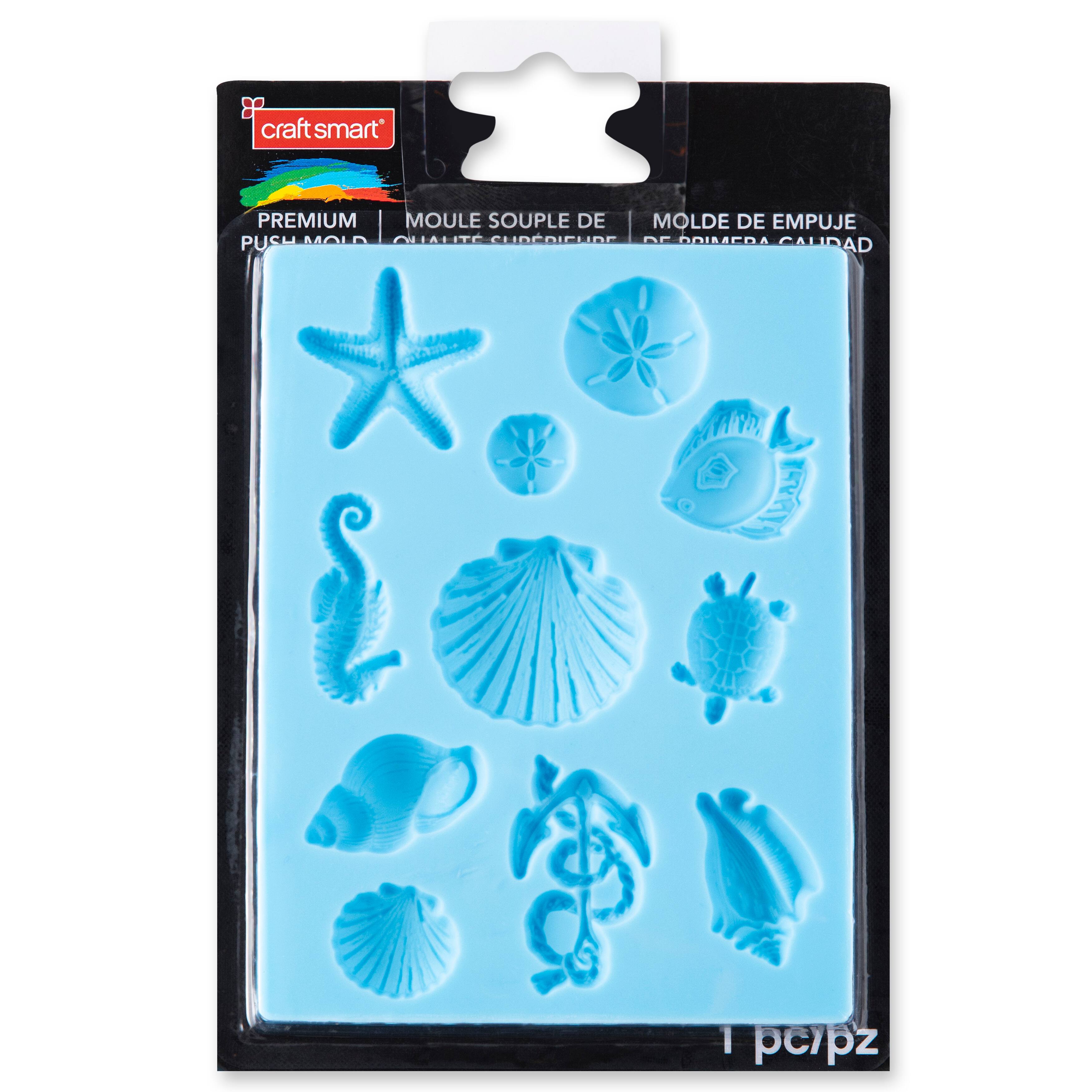 12 Pack: Sea Life Premium Push Mold by Craft Smart®