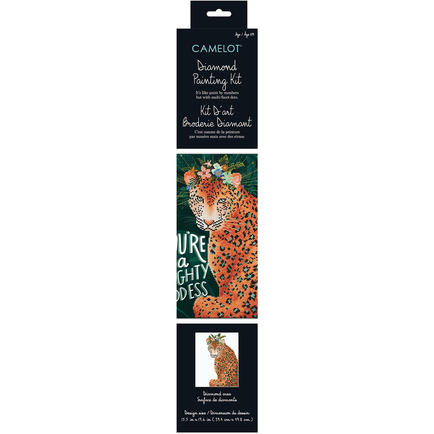 Camelot&#xAE; Dots Mighty Goddess Diamond Painting Kit