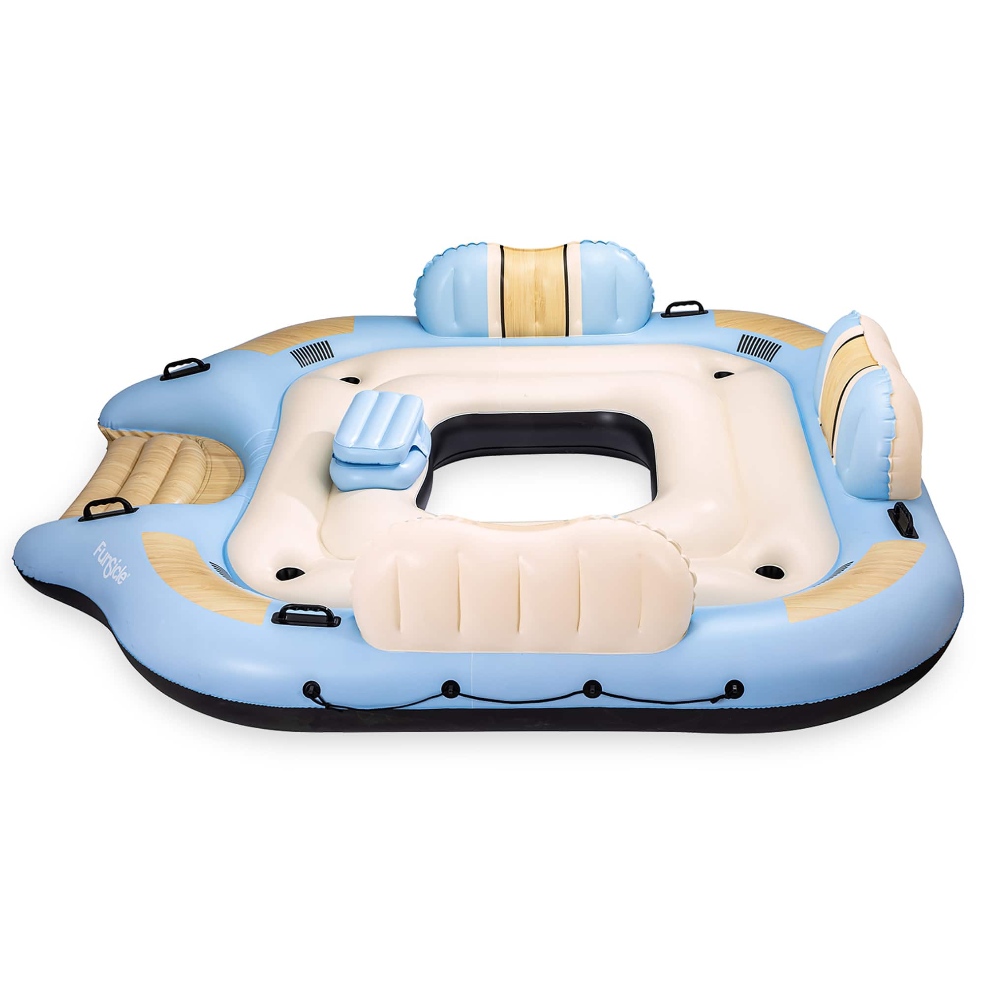 Funsicle 9ft. Tahoe Party Island Inflatable Water Float