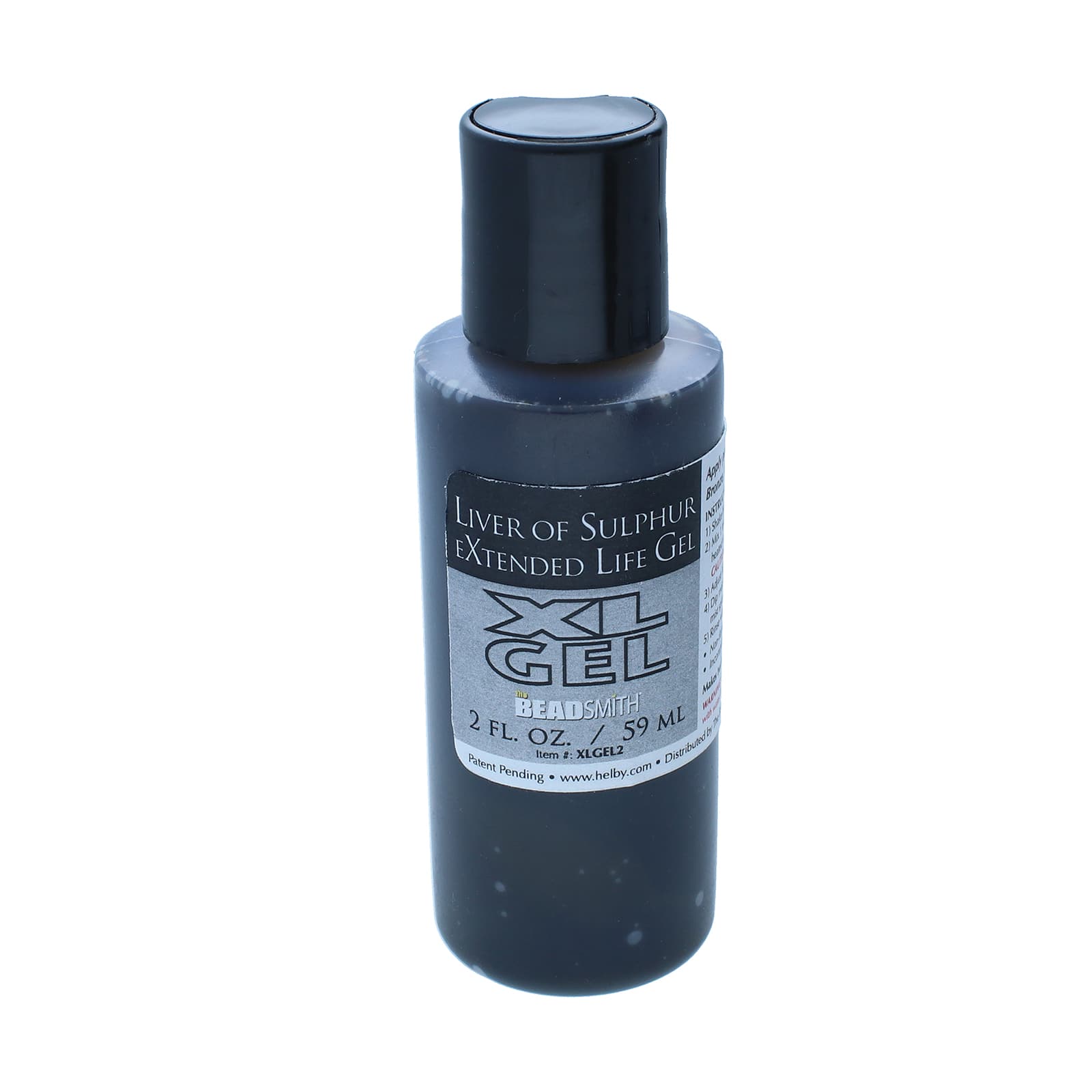 The Beadsmith&#xAE; XL Gel Liver of Sulfur Extended Life Gel, 2oz.