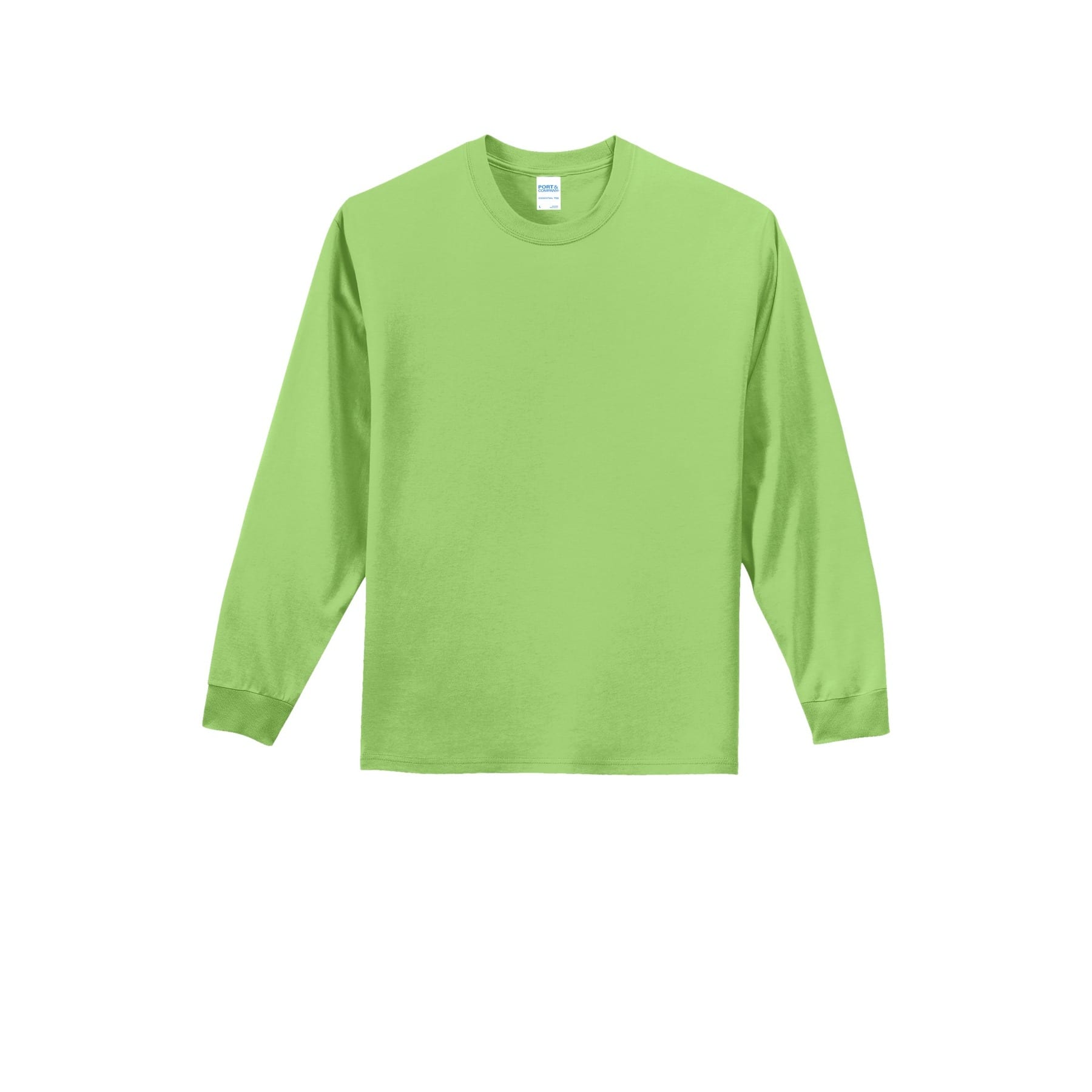 Port & Company® Color Long Sleeve Essential T-Shirt