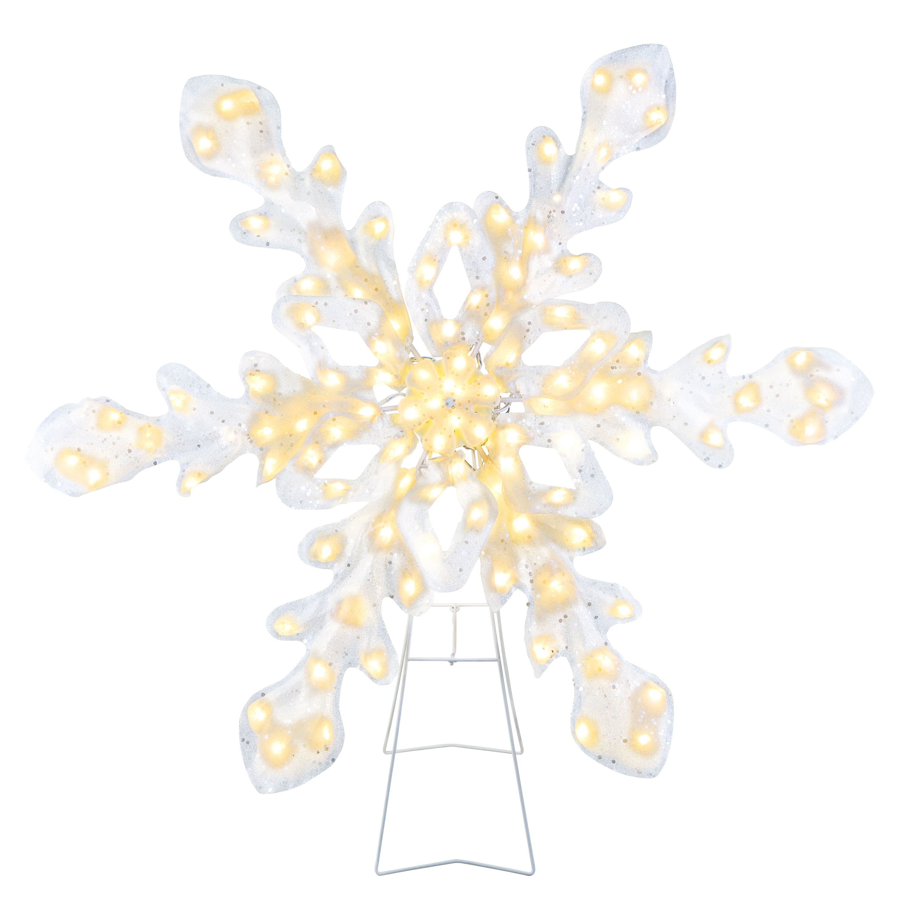 35" Outdoor Twinkling LED Snowflake