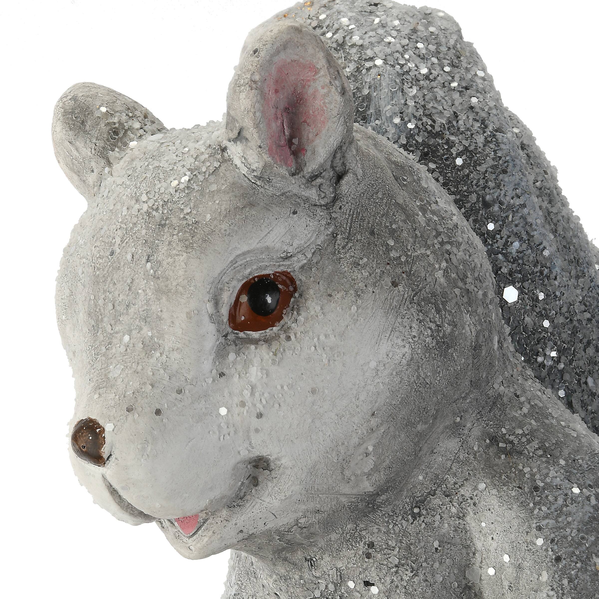 19" LED Squirrel Trio Figurine