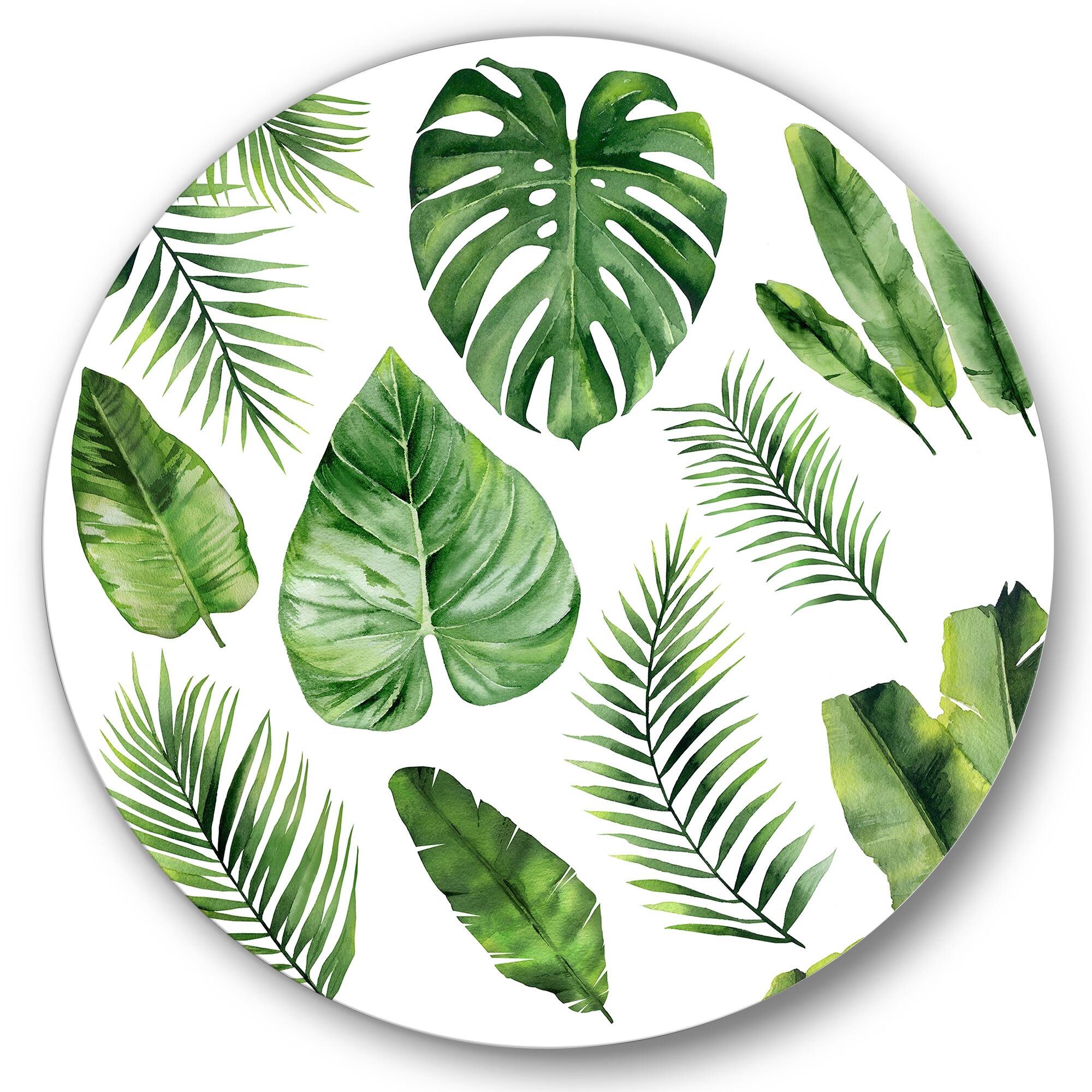 Designart - Tropical Leaf Of Monstera V
