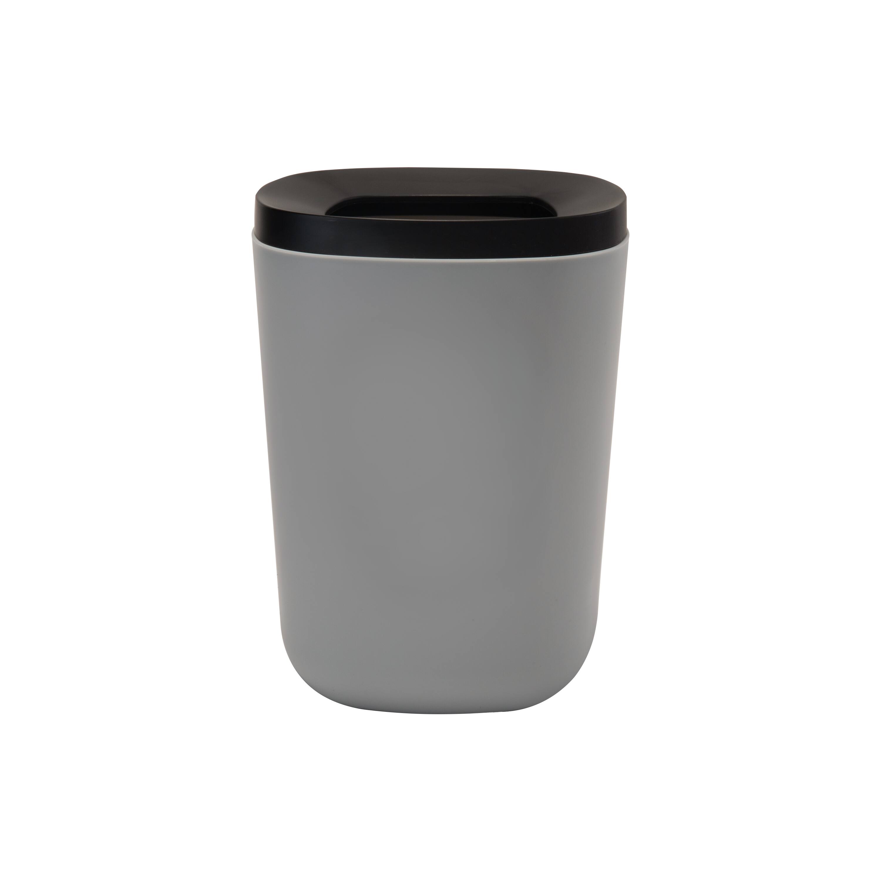 Bath Bliss Gray 2 Piece Wastebasket | Michaels