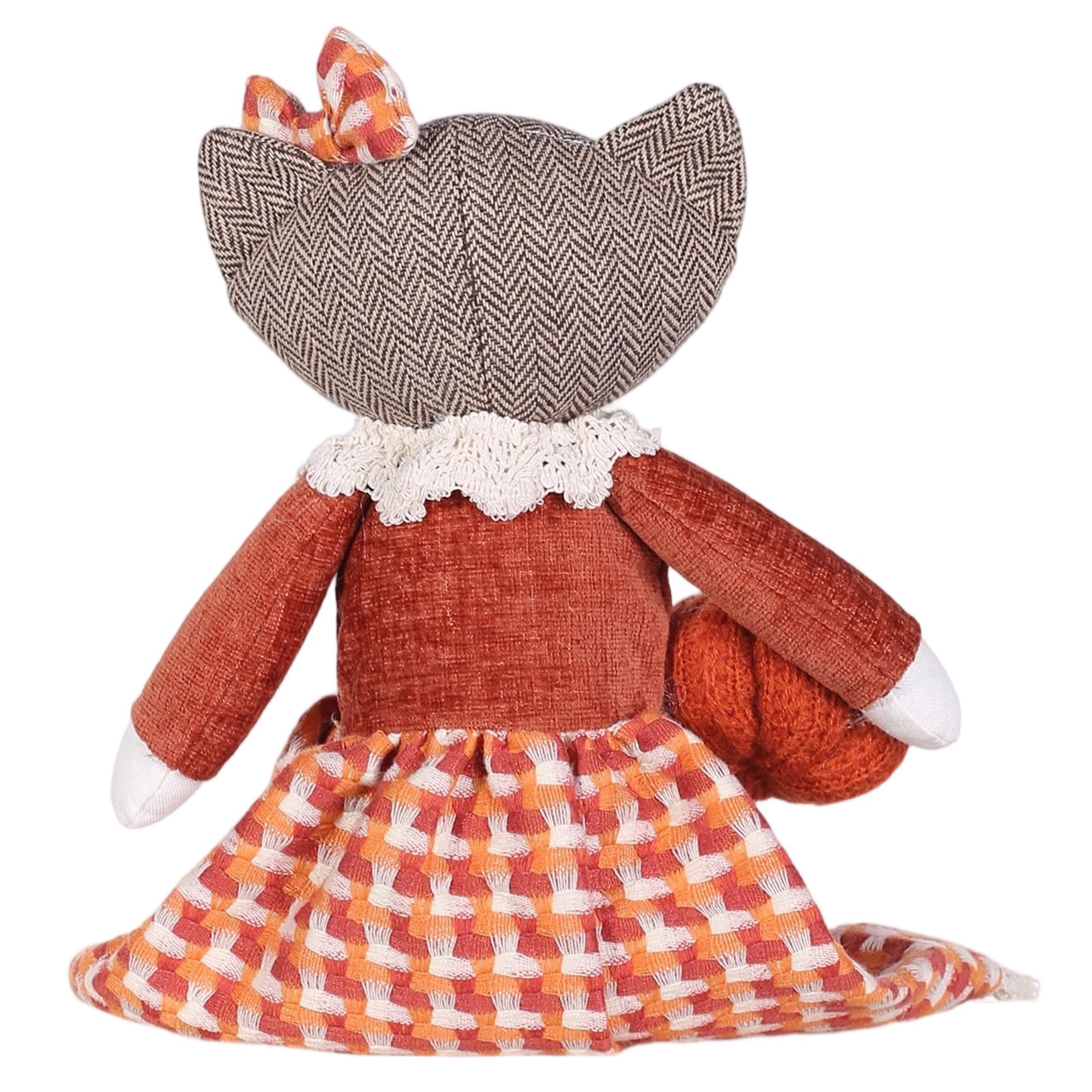 19.5&#x22; Fall Girl Fox Tabletop D&#xE9;cor by Ashland&#xAE;