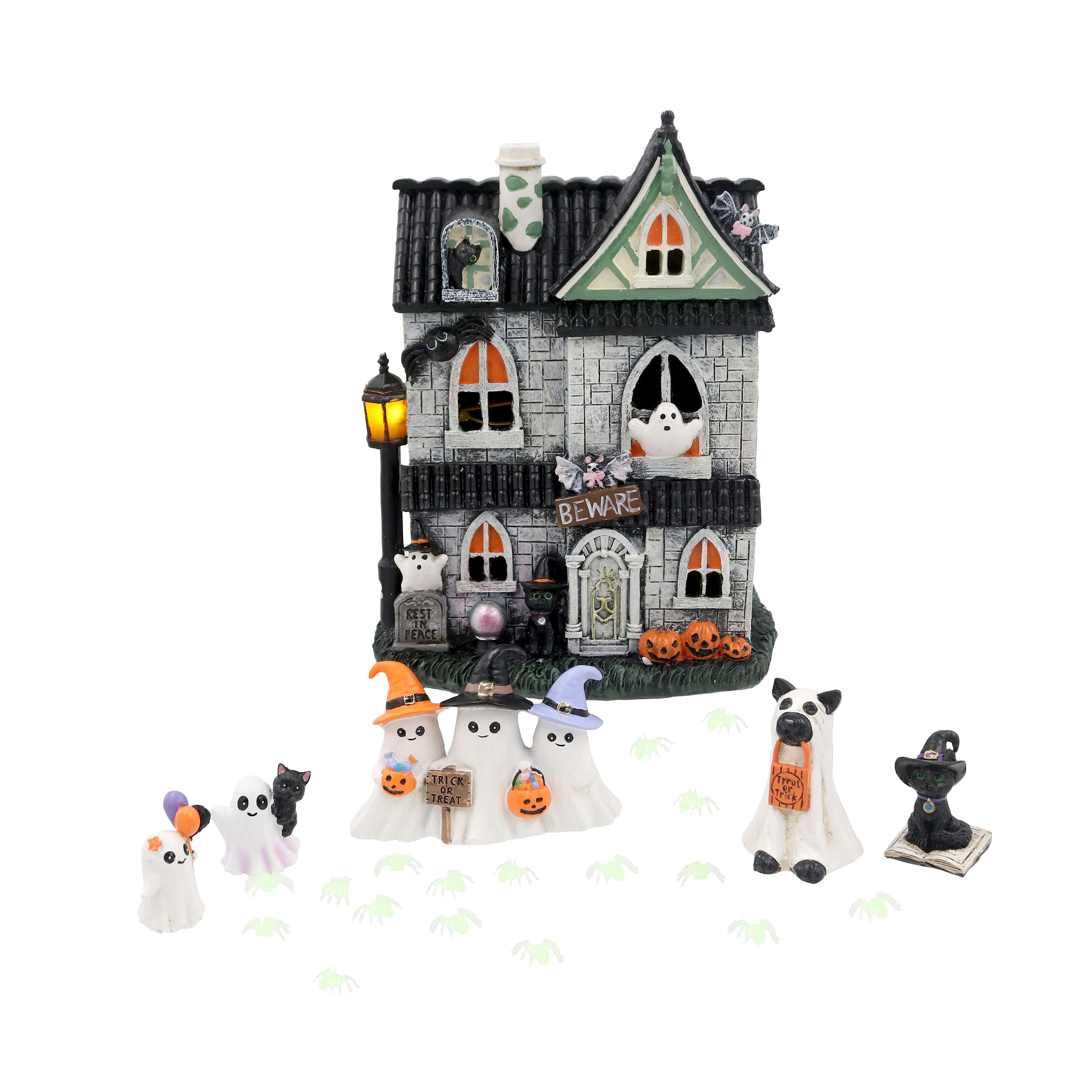 Mini Witch Cat on Book by Ashland&#xAE;