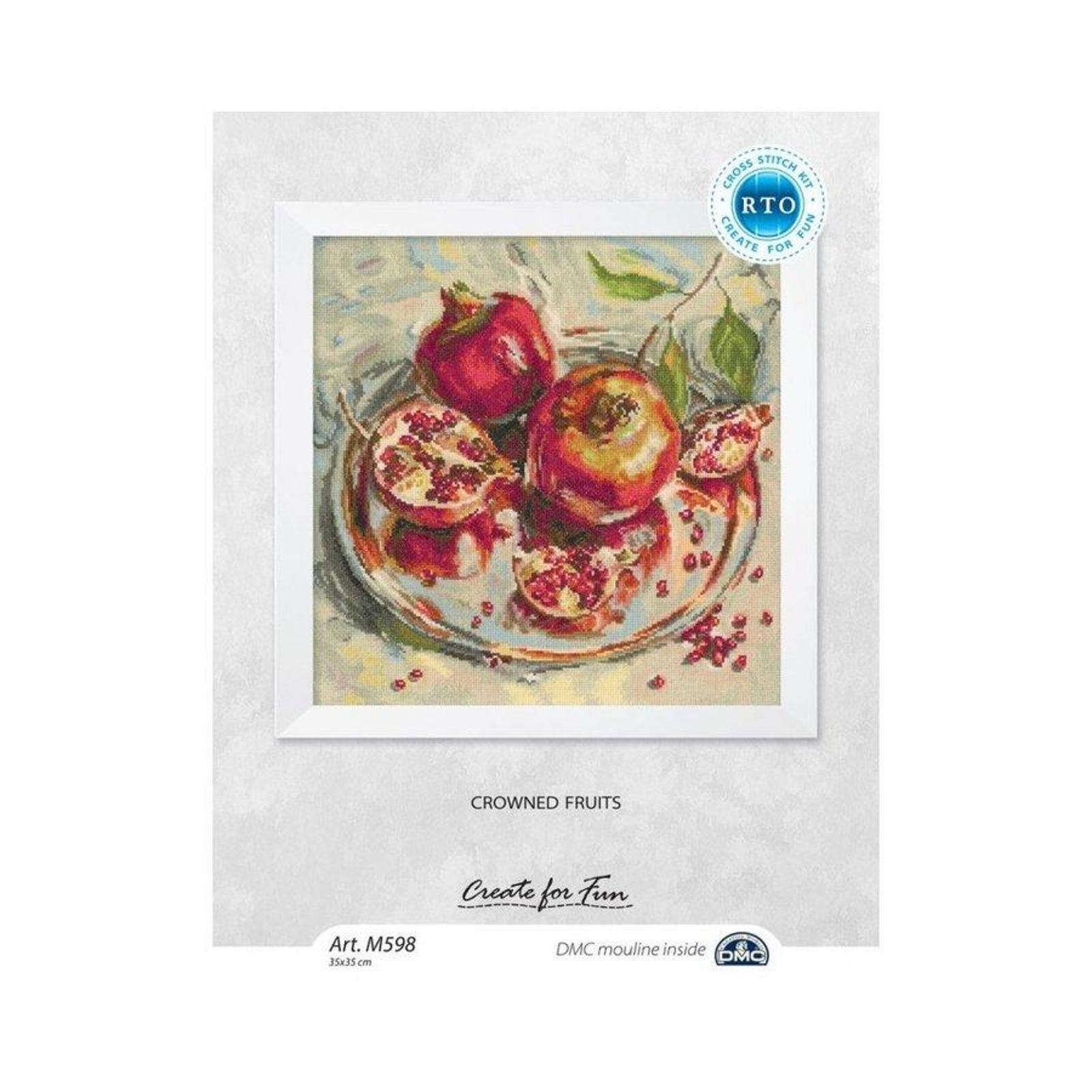 RTO Crowned Fruits Cross Stitch Kit
