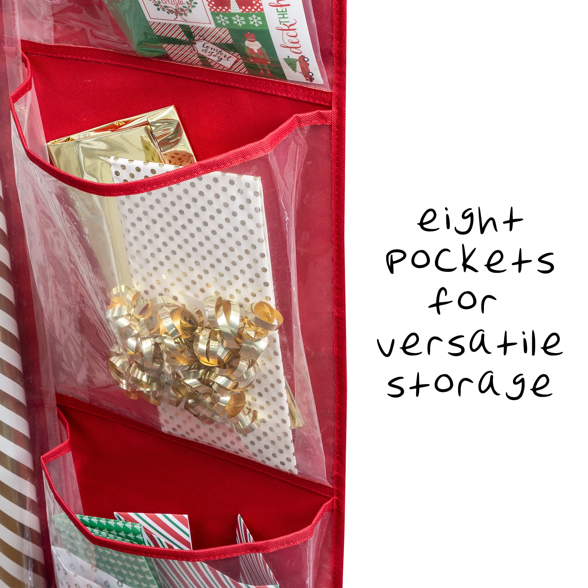 Over-the-Door Gift Bag Organizer