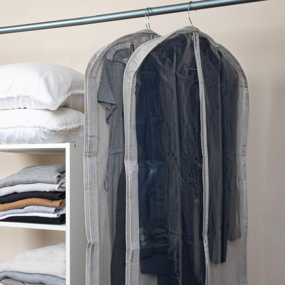 Household Essentials Hanging Garment Storage Bag, 2ct.