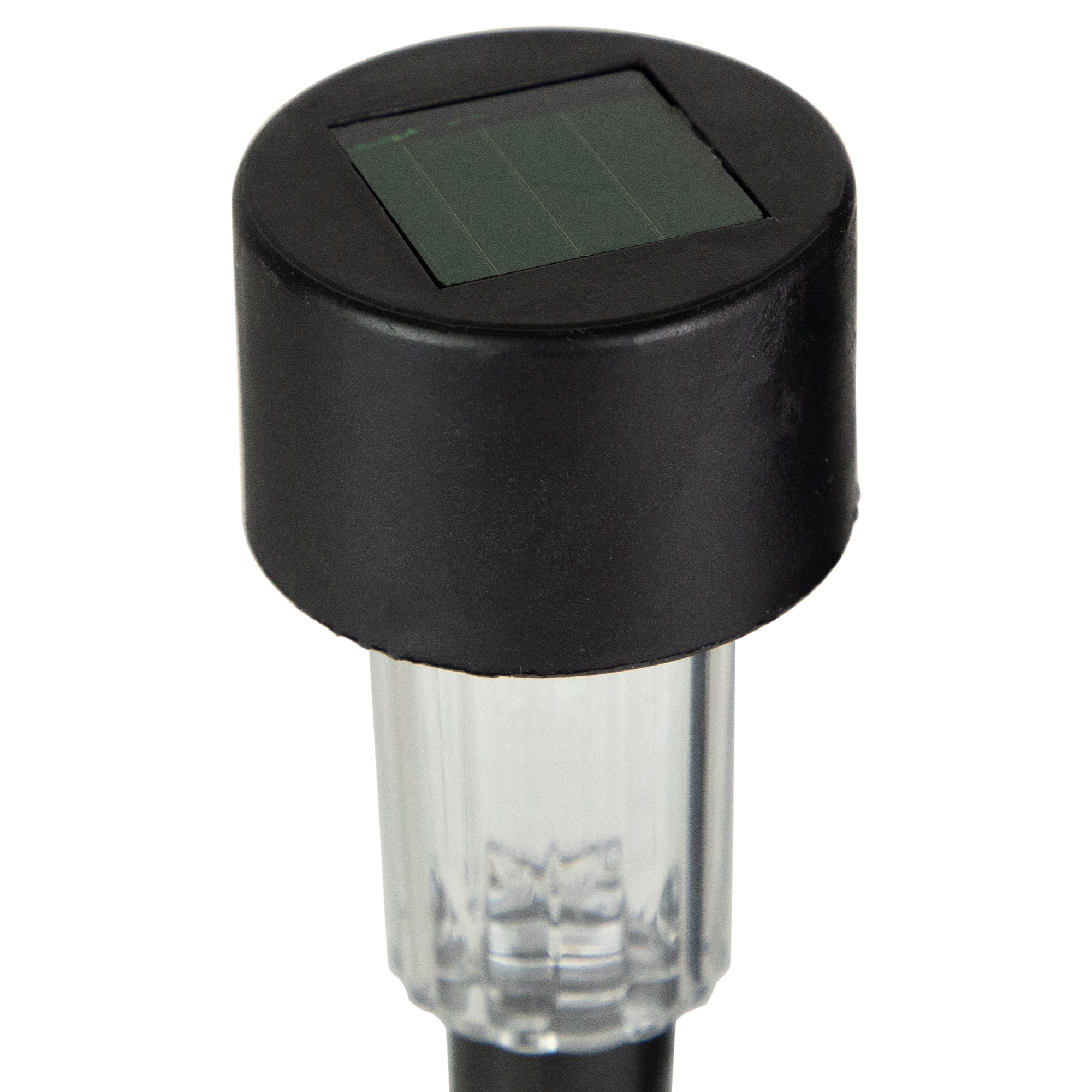 12.25" Black Solar Powered LED Pathway Markers, 10ct.