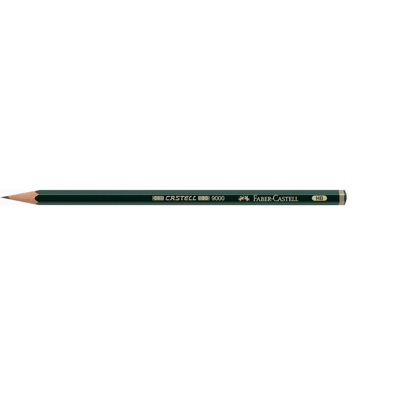 Faber-Castell 9000 6-Pencil Tin Set