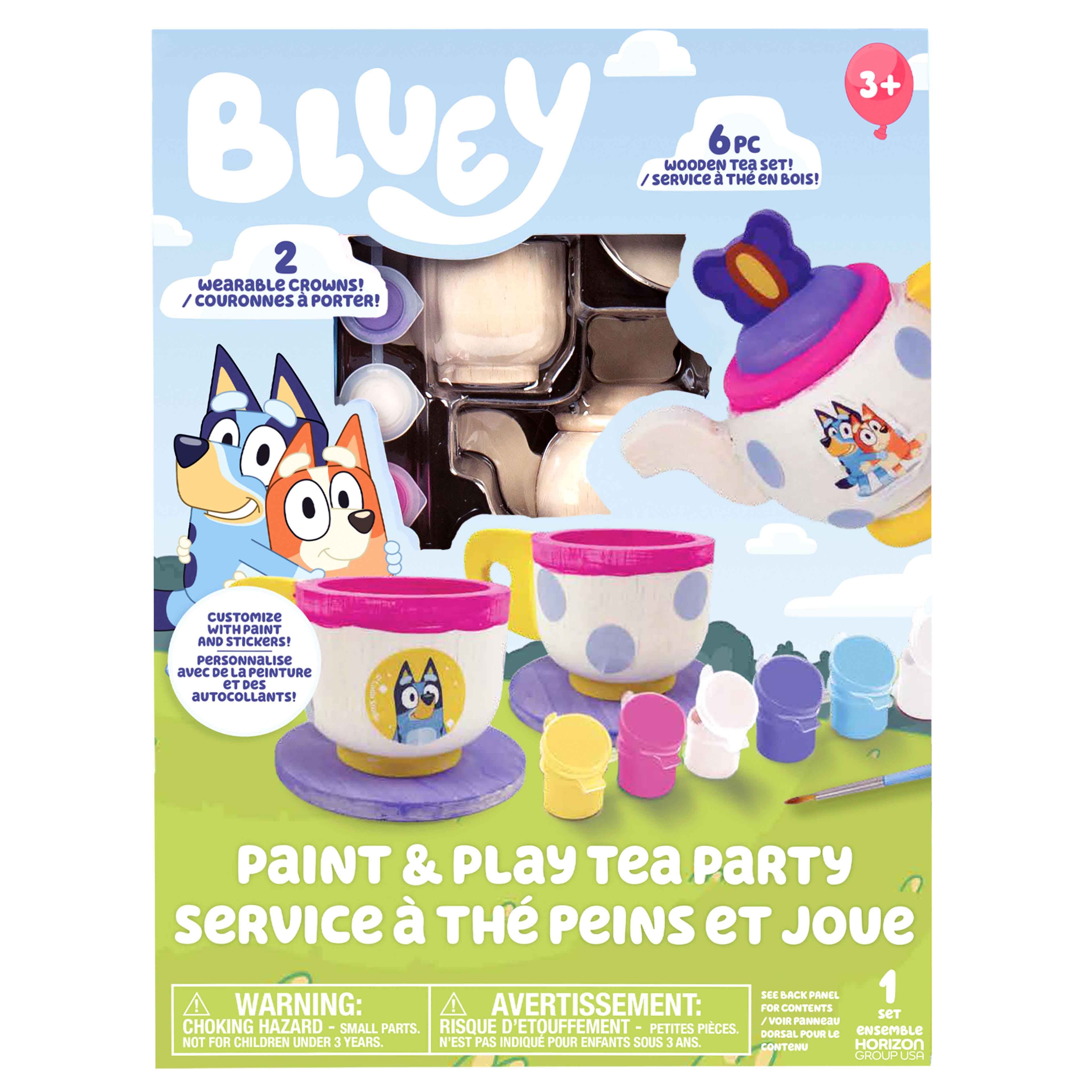 Bluey Paint &#x26; Play Tea Party