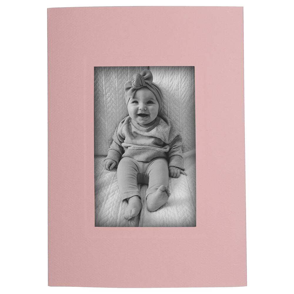 JAM Paper A7 Baby Pink Pastel Photo Notecards