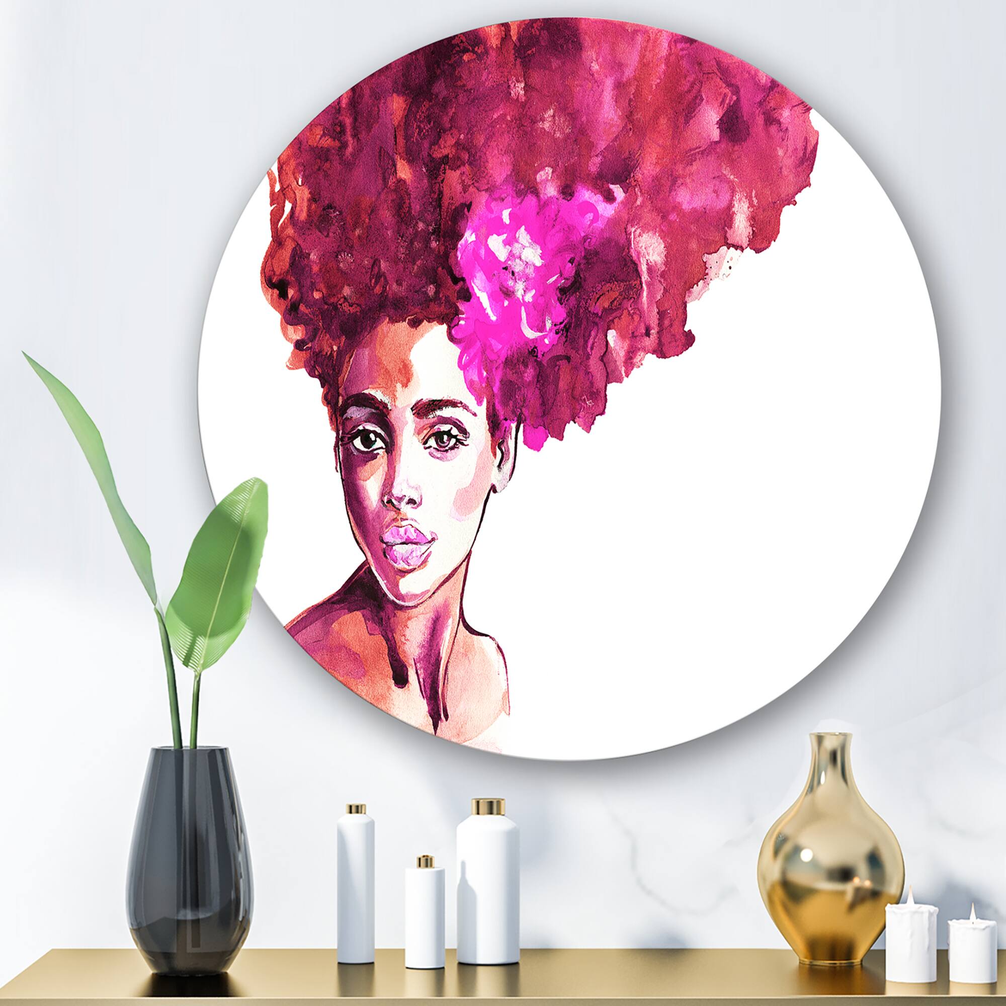 Designart - Portrait of African American Woman VI