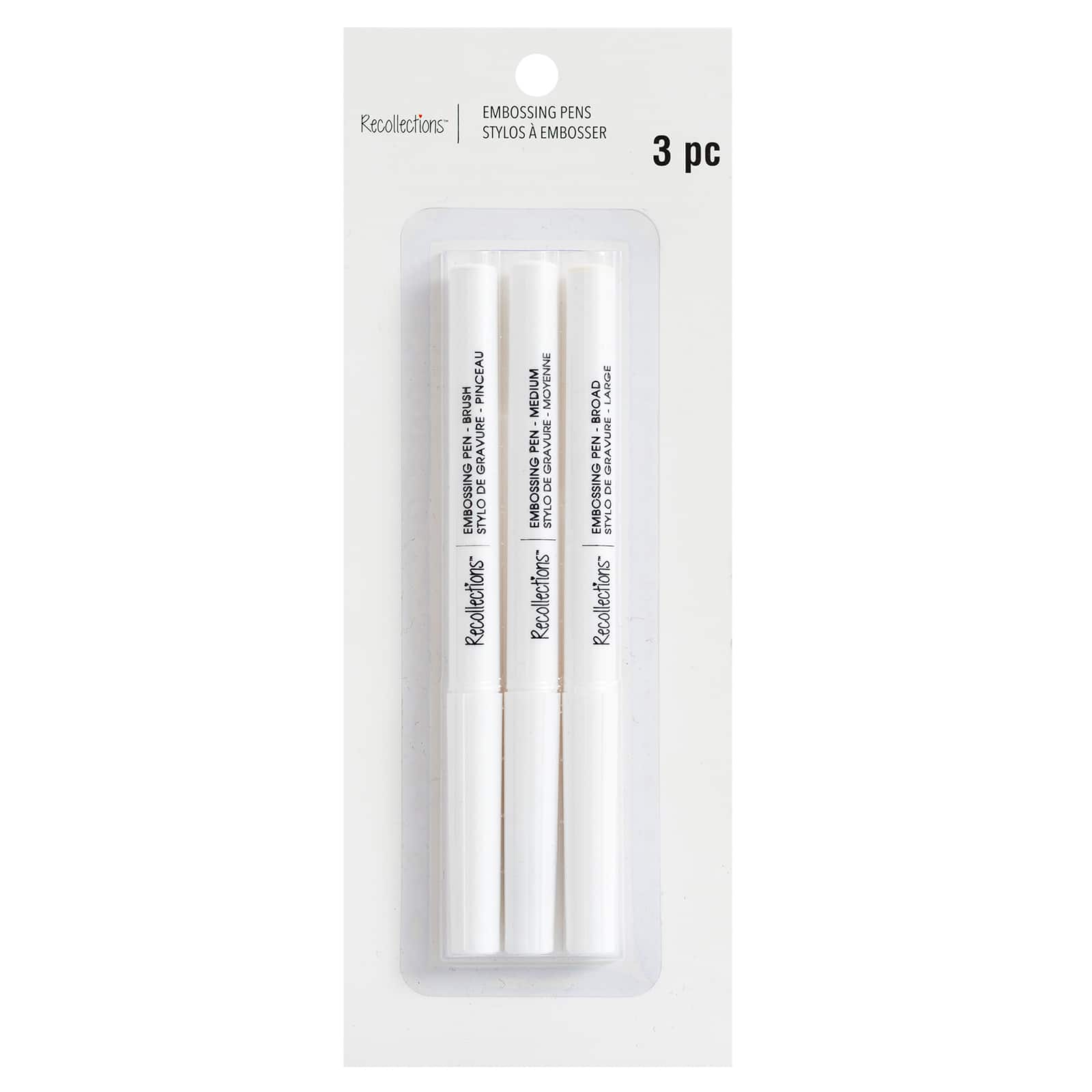 Embossing Pens by Recollections&#x2122;, 3ct.