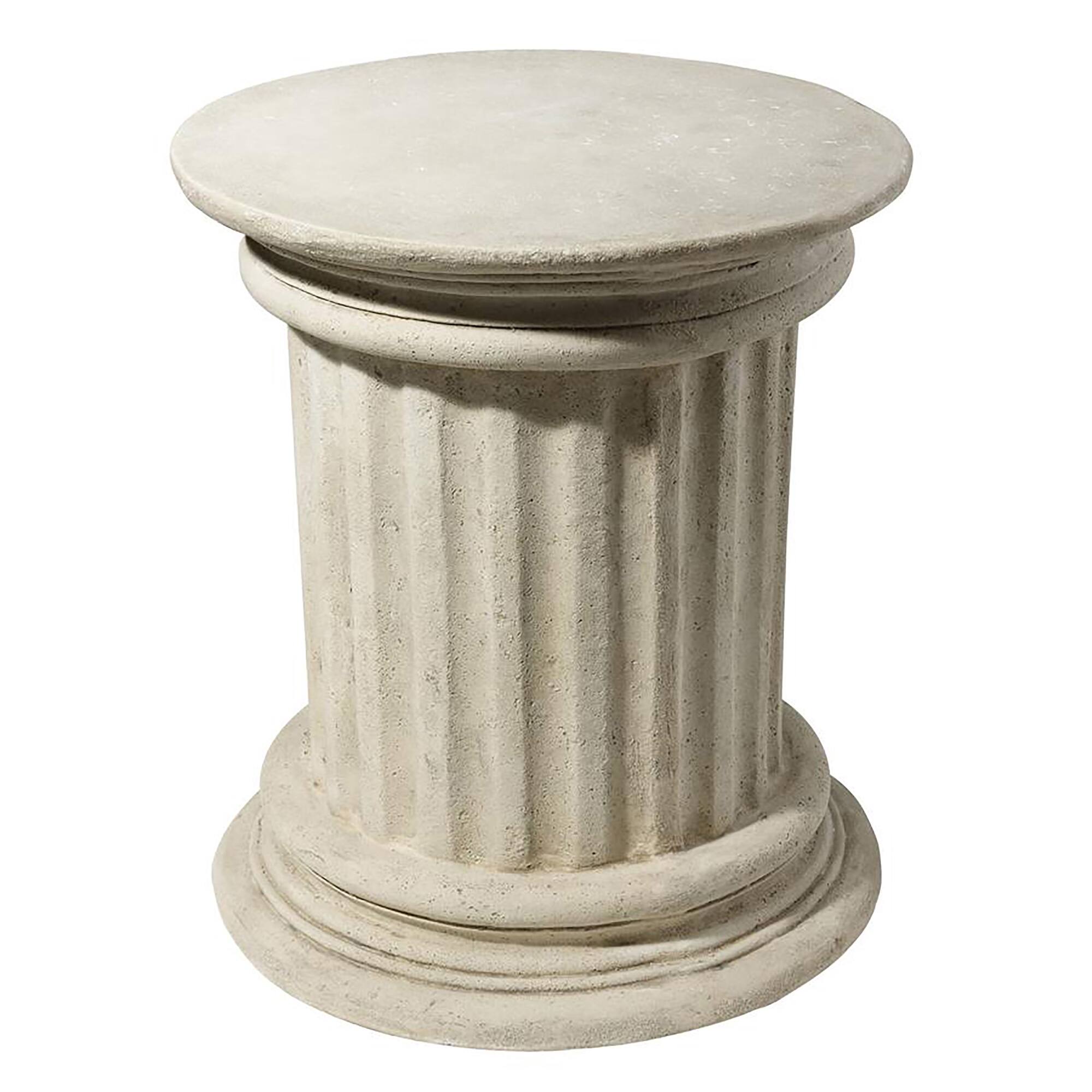 Design Toscano 18" Roman Doric Column Classical Fluted Architectural Plinth