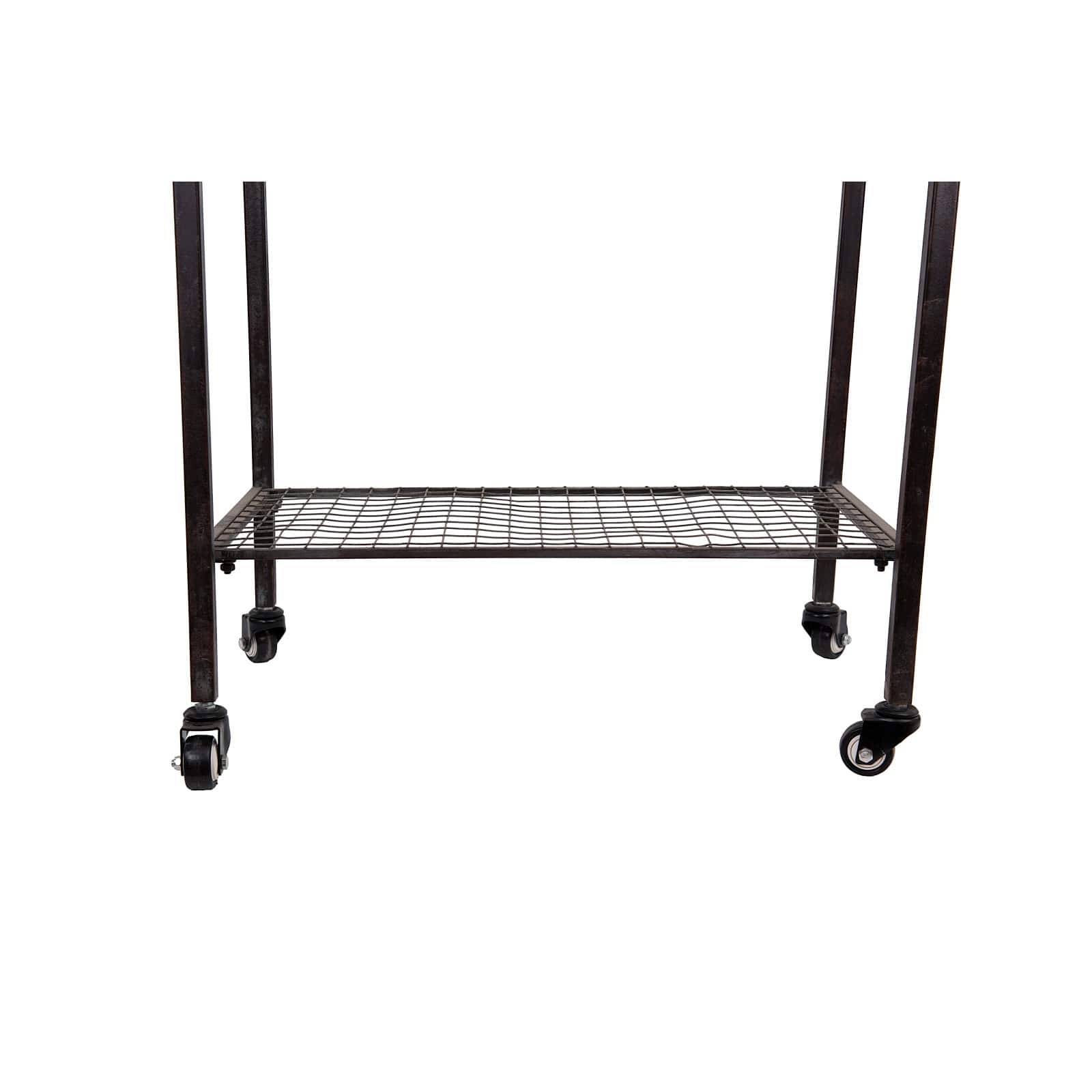 Hello Honey® 34" Metal Bucket & Planter on Stand with Casters