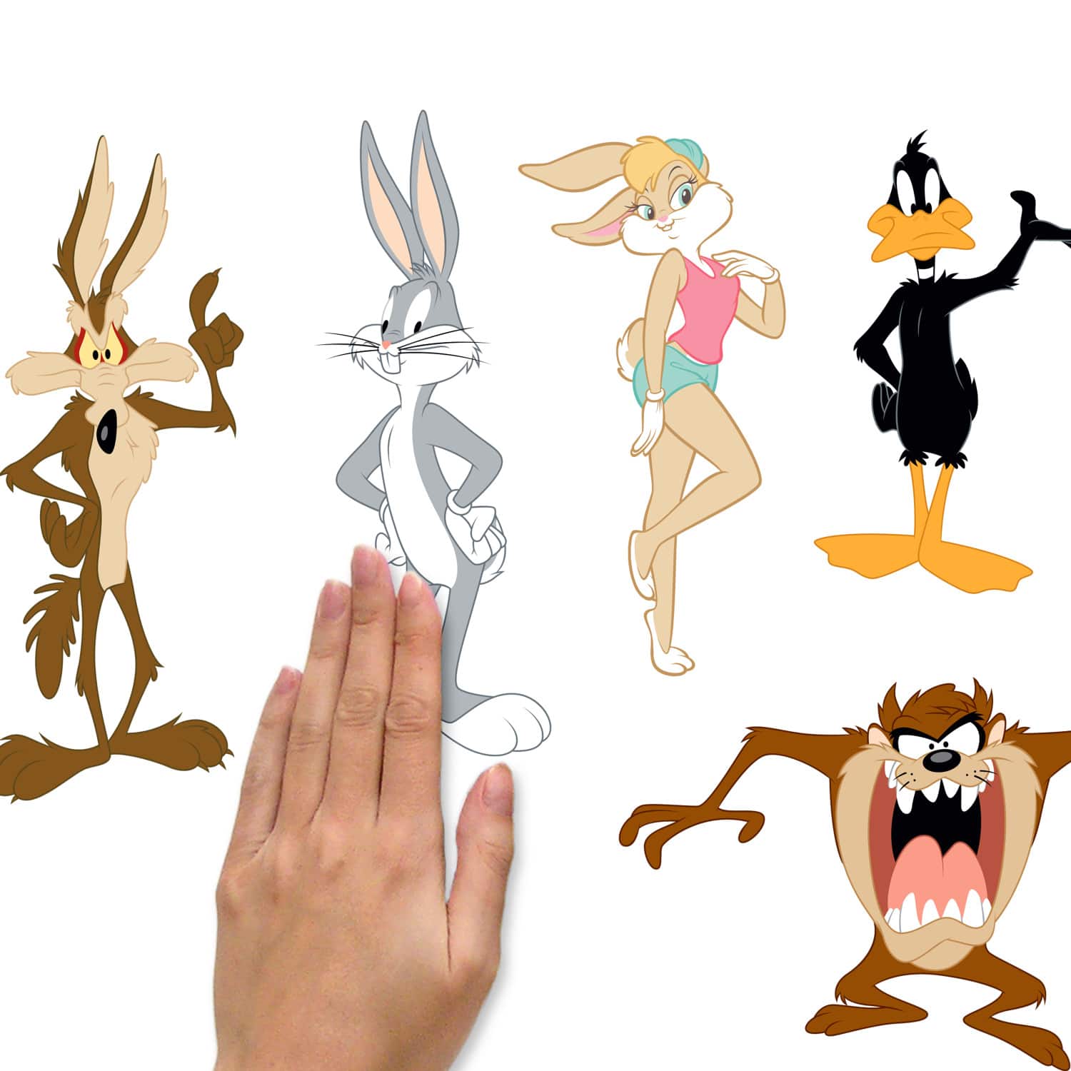 RoomMates Looney Tunes Peel & Stick Wall Decal Set