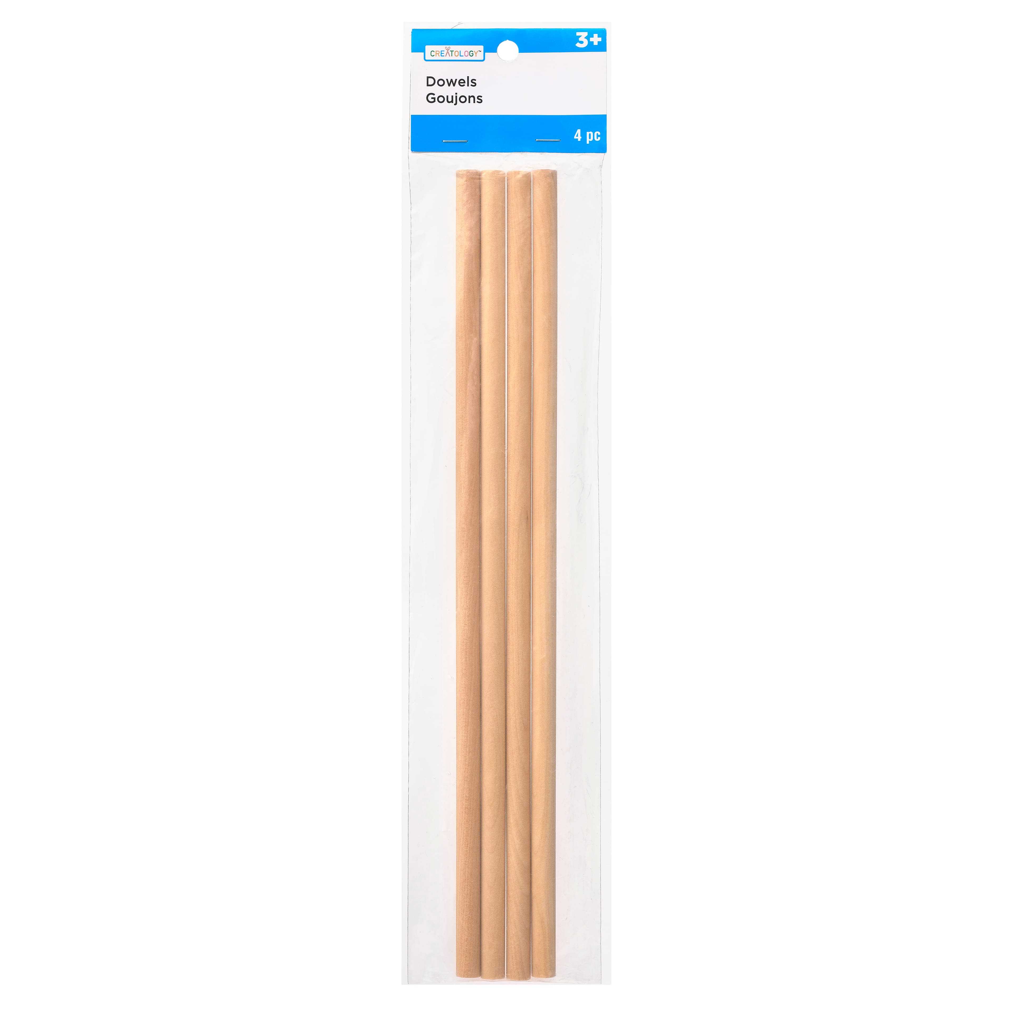 12 Packs: 4 ct. (48 total) 3/8 x 12 Wooden Dowels by Creatology™